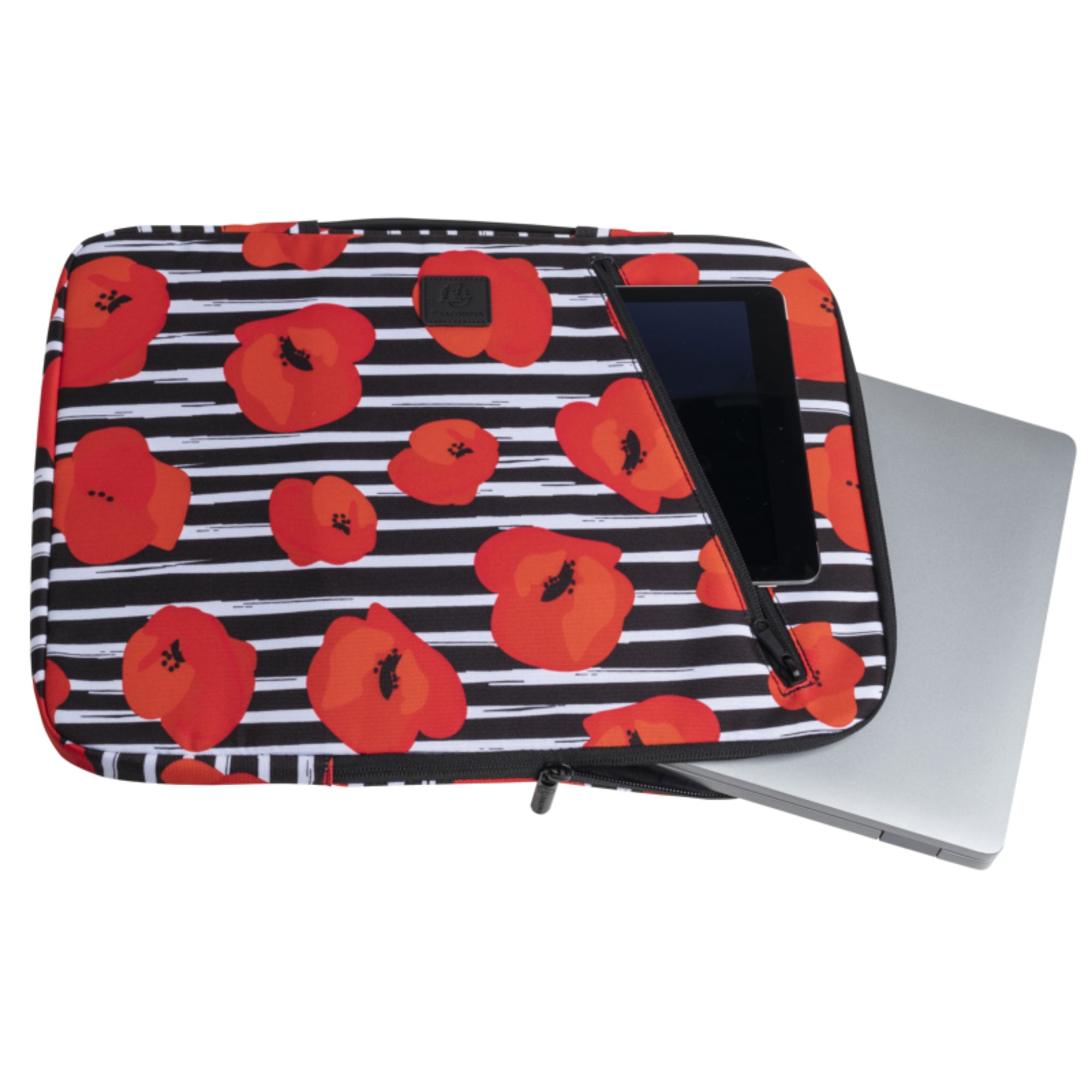 Exacompta Laptoptasche Sleeve 15-16Zoll Mohnblume