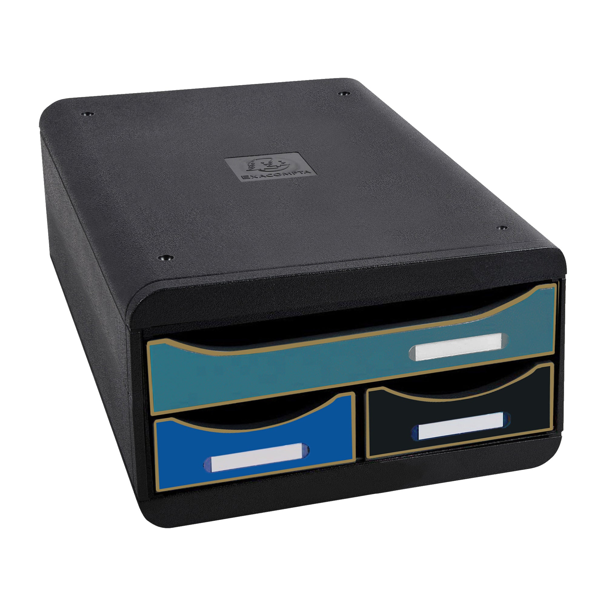 Exacompta Schubladenbox SMALL-BOX Mini, DIN A4, Überbreite