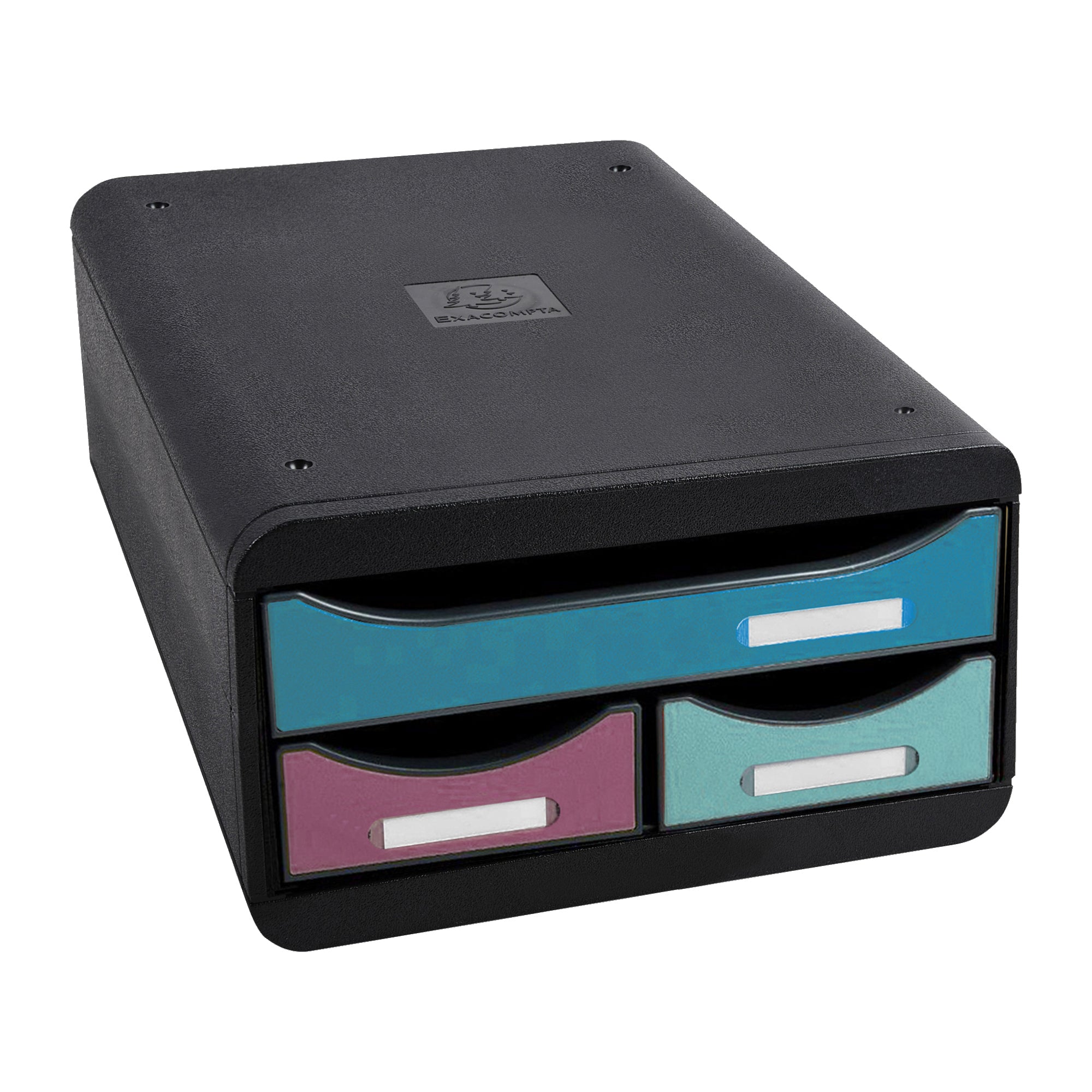 Exacompta Schubladenbox SMALL-BOX Mini, DIN A4, Überbreite