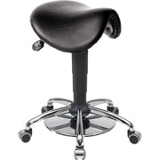 meychair Hocker A4-MED- TR-KL-FG/11-38 KL Rollen sw