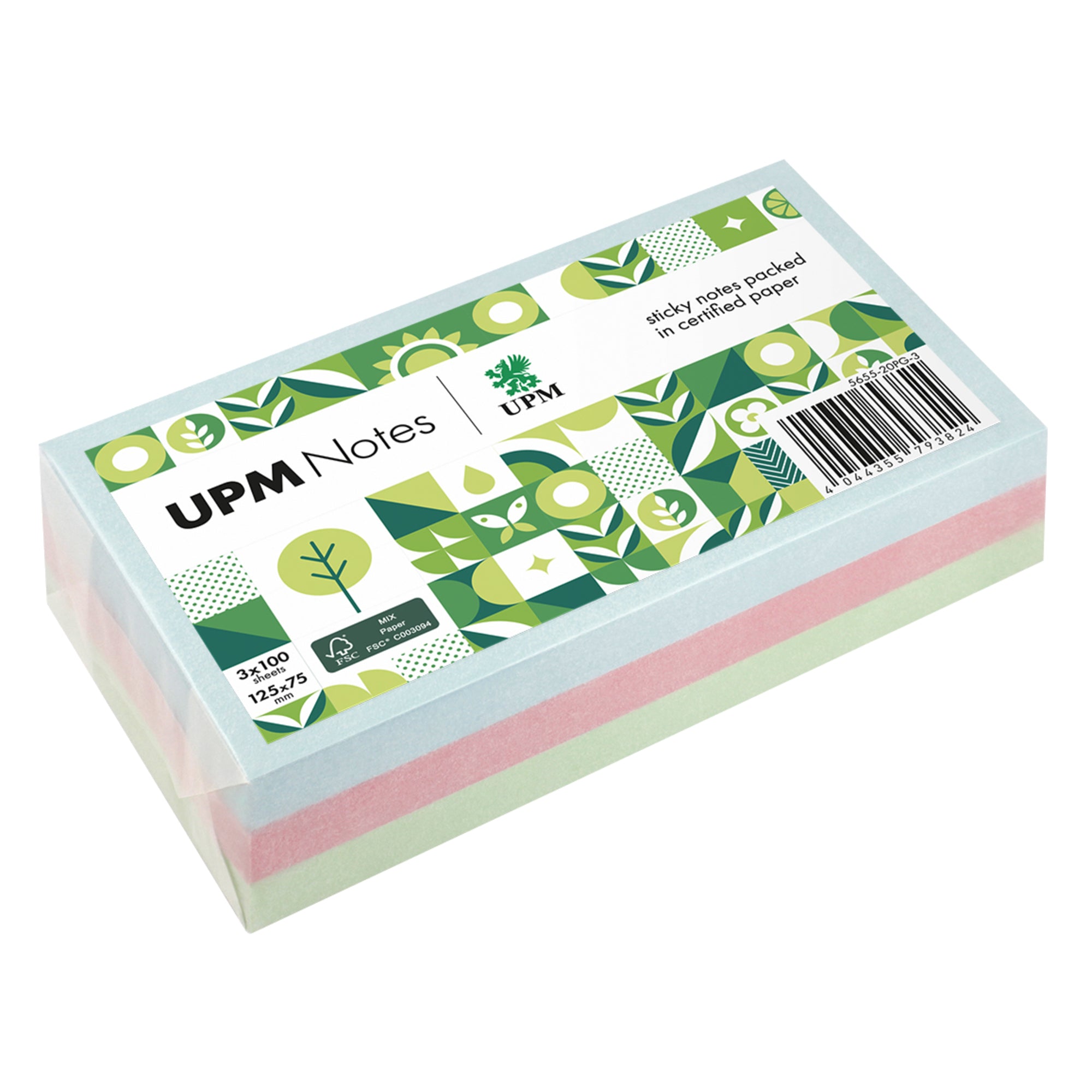 UPM Haftnotiz Pastell