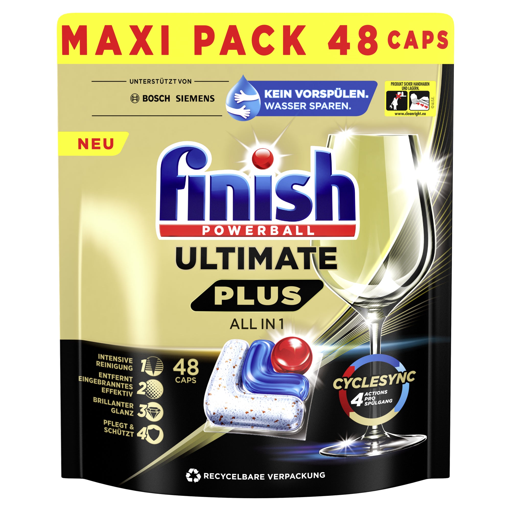 Finish Spülmaschinentabs Powerball Ultimate Plus All in 1