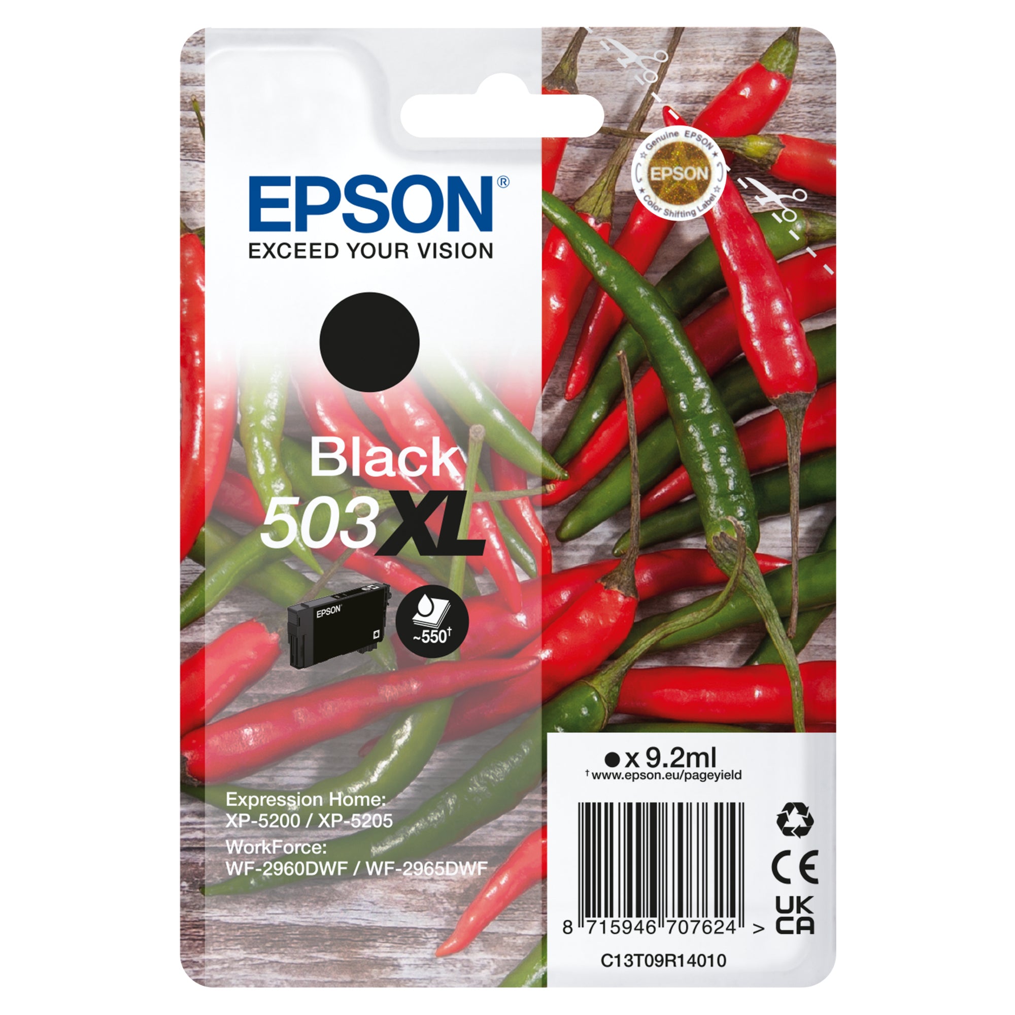 Epson Tintenpatrone, schwarz