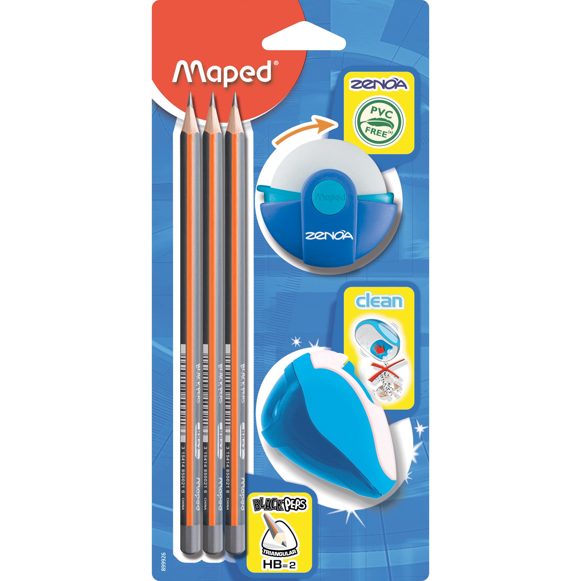 Maped Bleistiftset Black'Peps