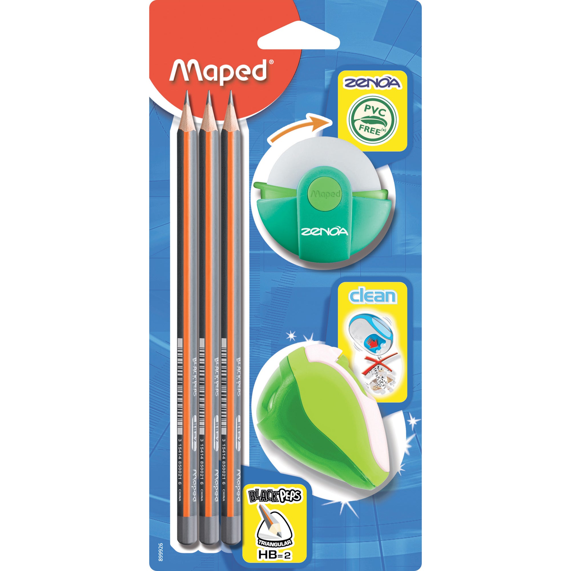 Maped Bleistiftset Black'Peps