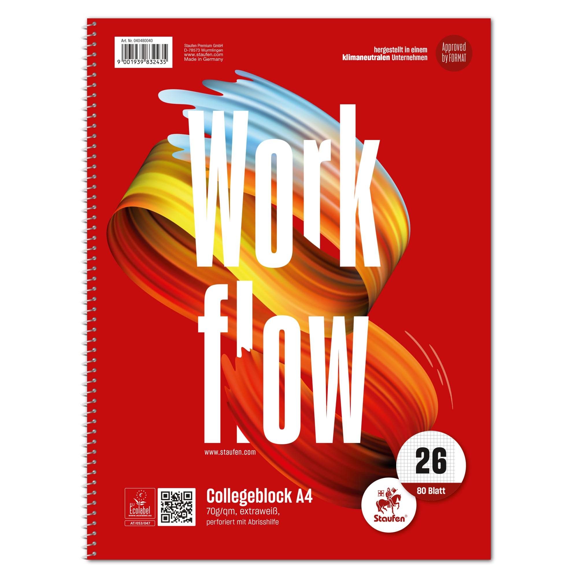 Staufen Collegeblock Style Work flow, DIN A4