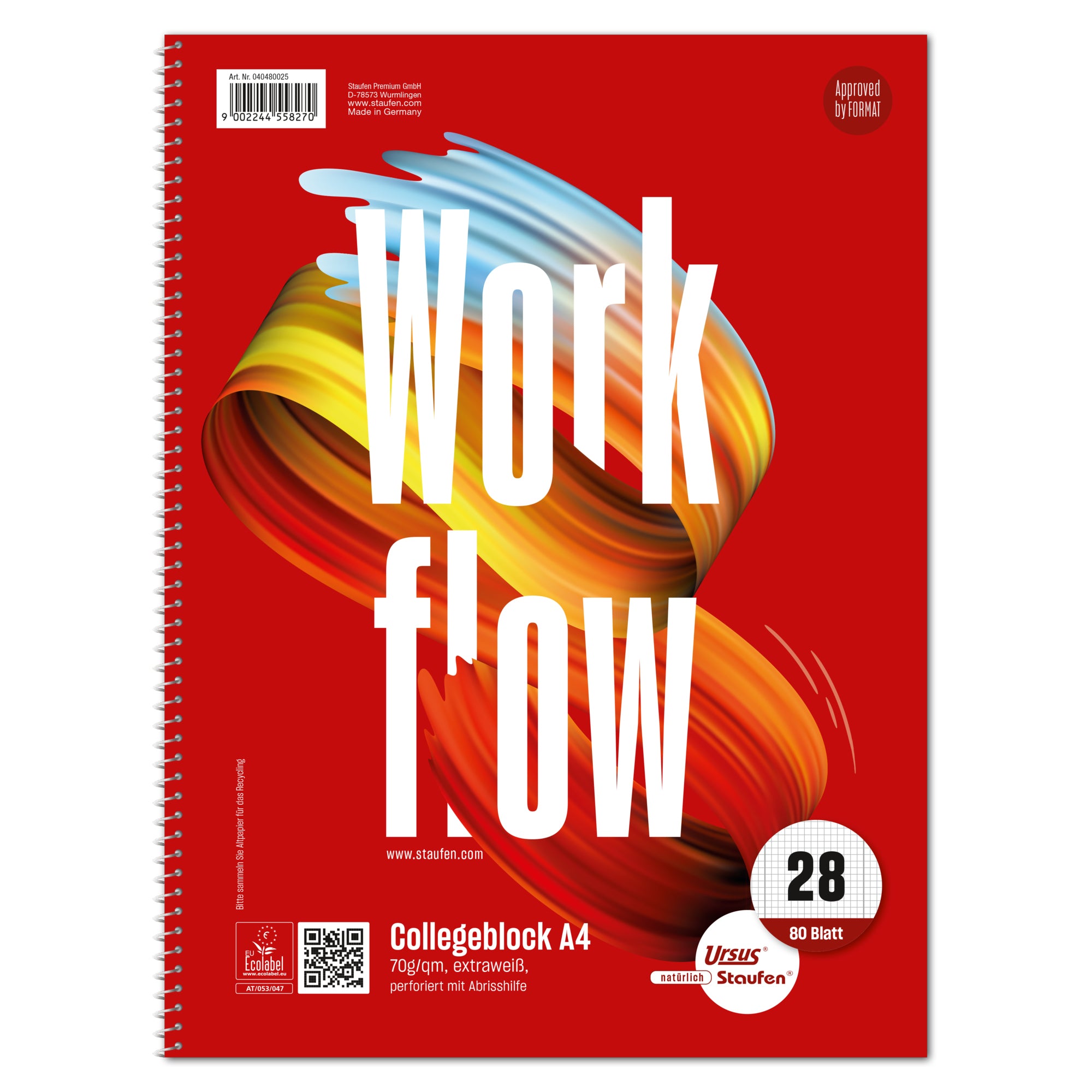 Staufen Collegeblock Style Work flow, DIN A4