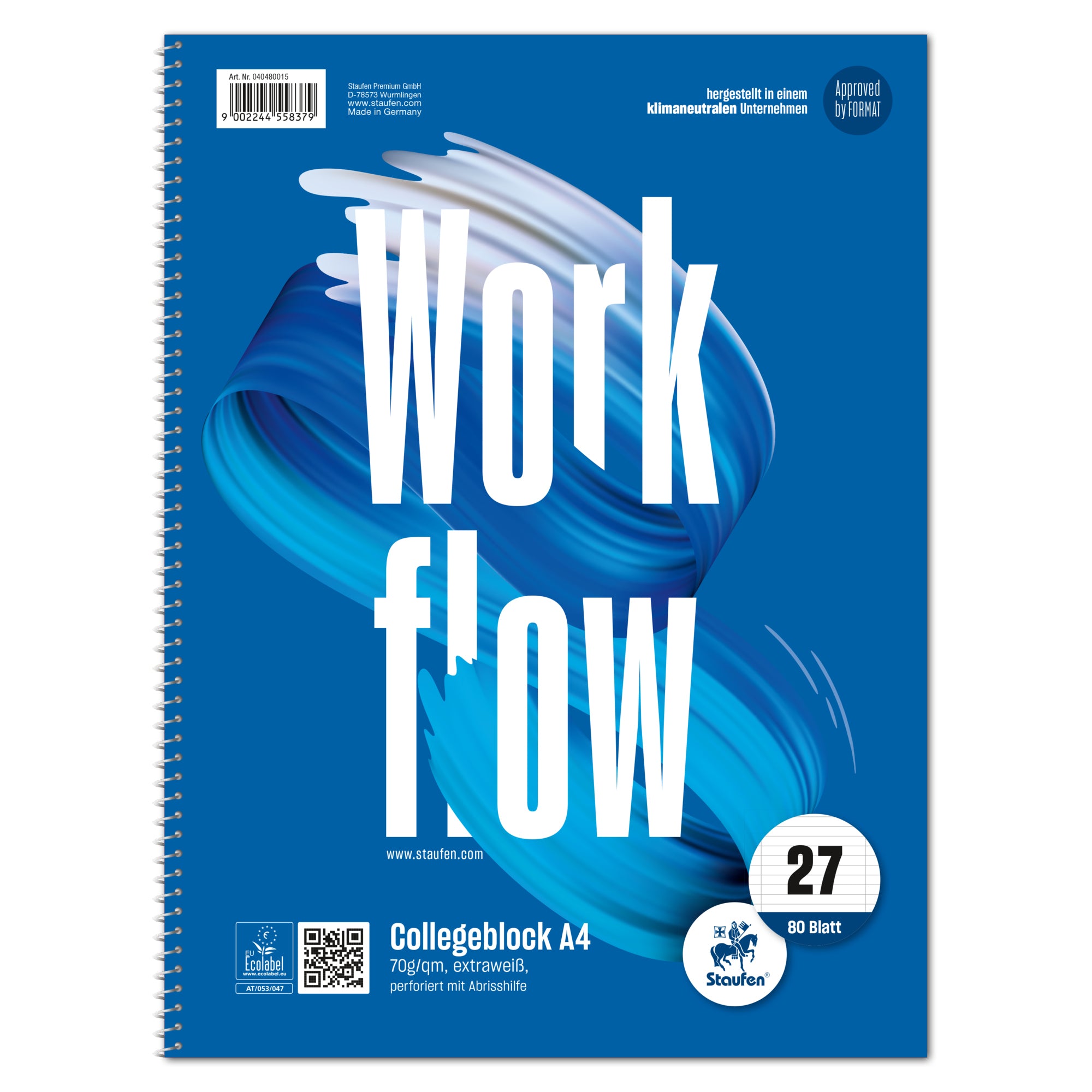 Staufen Collegeblock Style Work flow, DIN A4