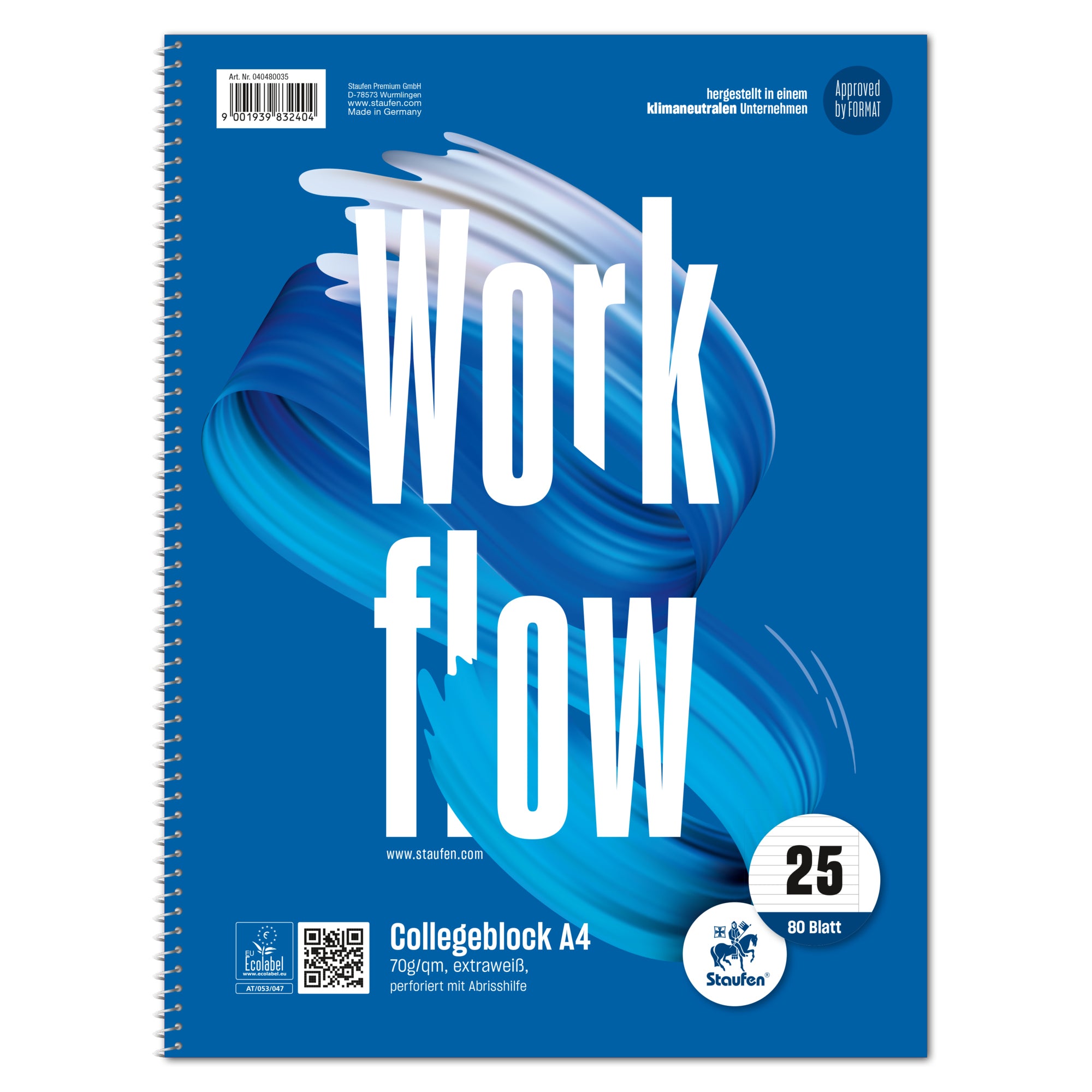 Staufen Collegeblock Style Work flow, DIN A4