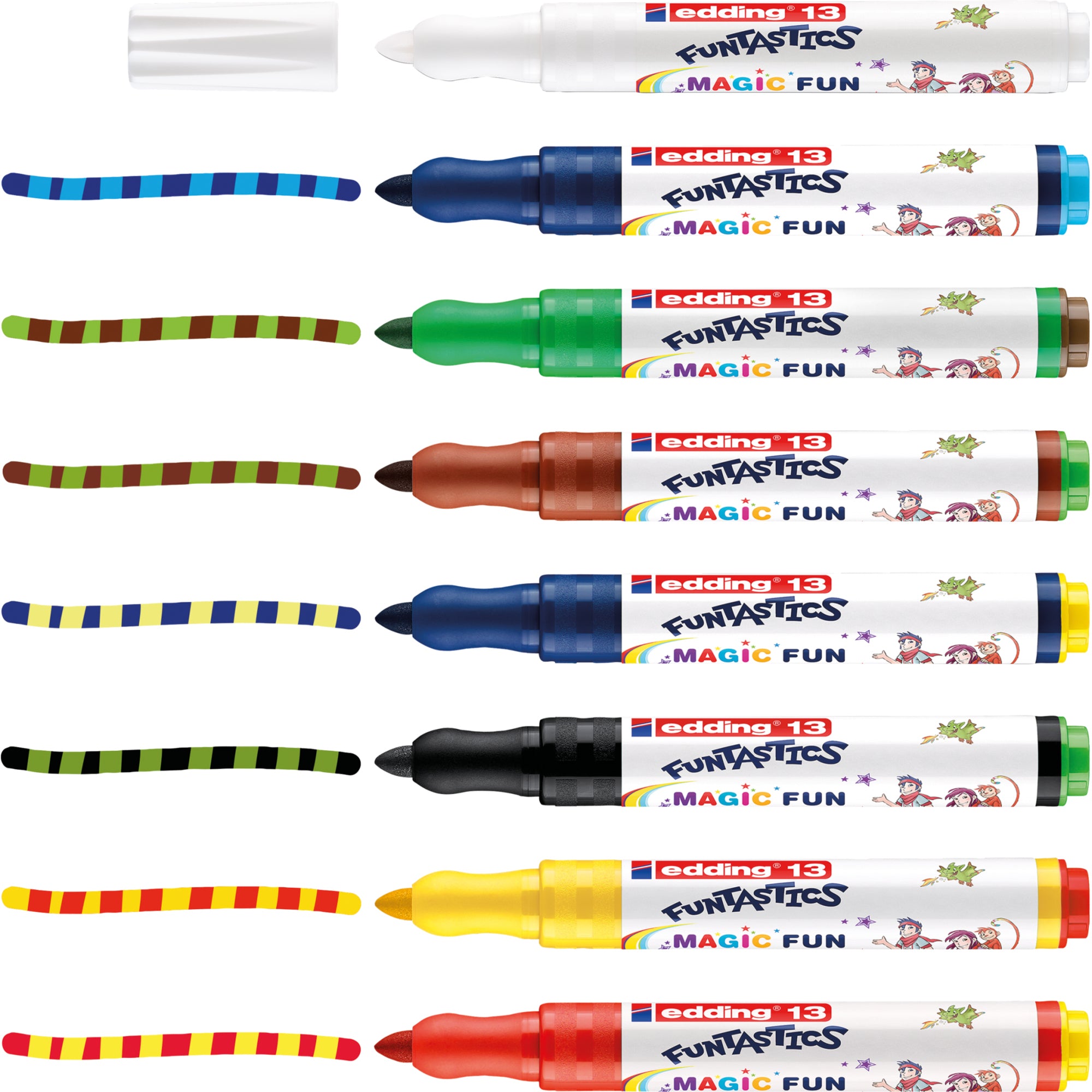 edding Fasermaler 13 FUNTASTICS MAGIC FUN