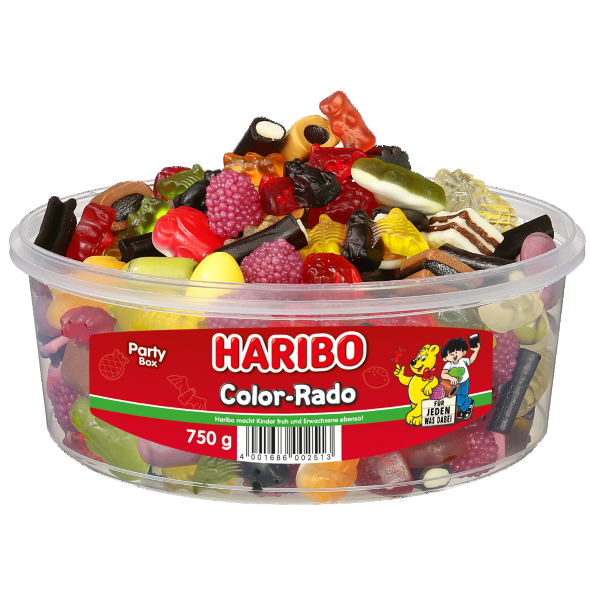 Haribo Fruchtgummi Color-Rado