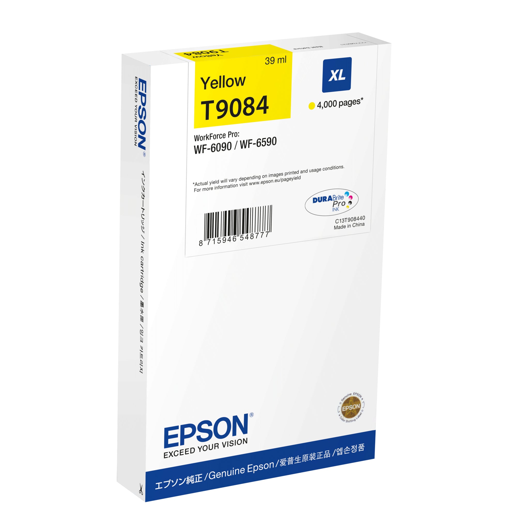 Epson Tintenpatrone, gelb
