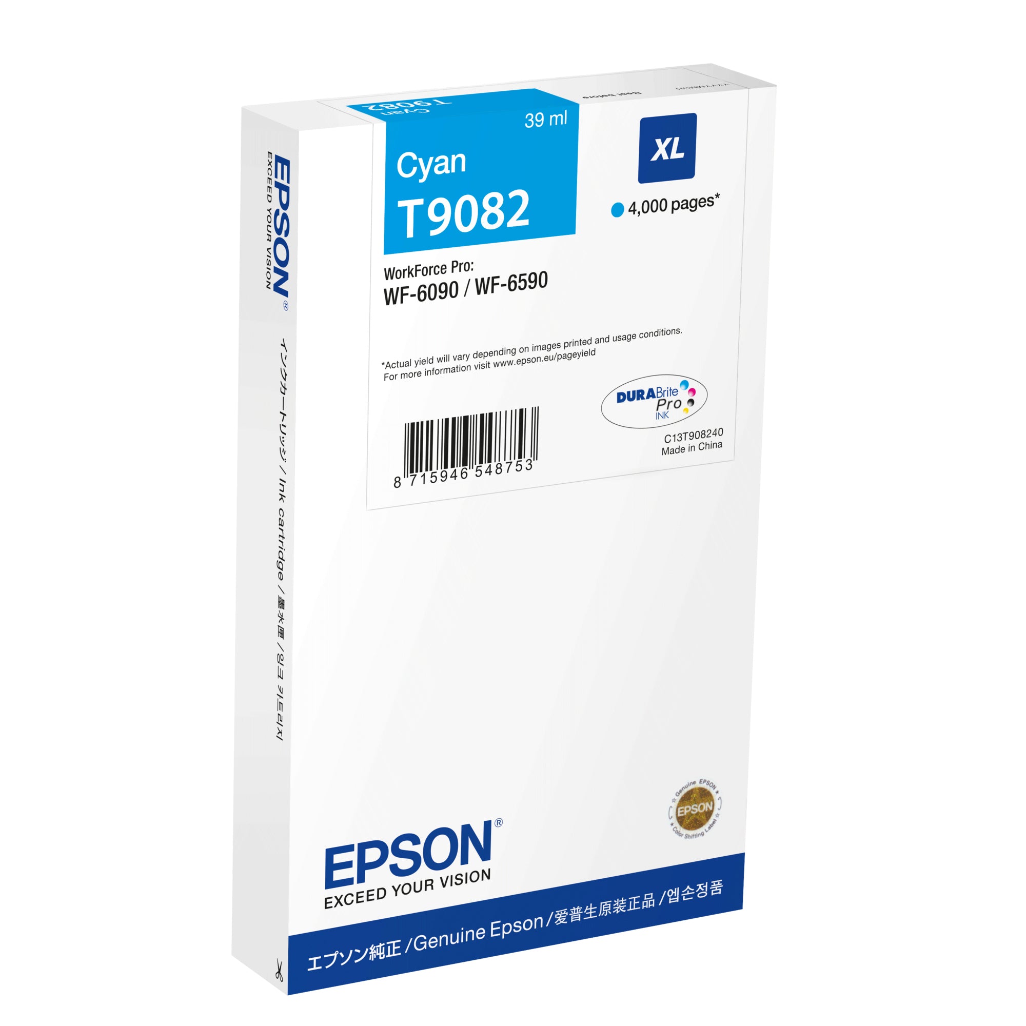Epson Tintenpatrone, cyan