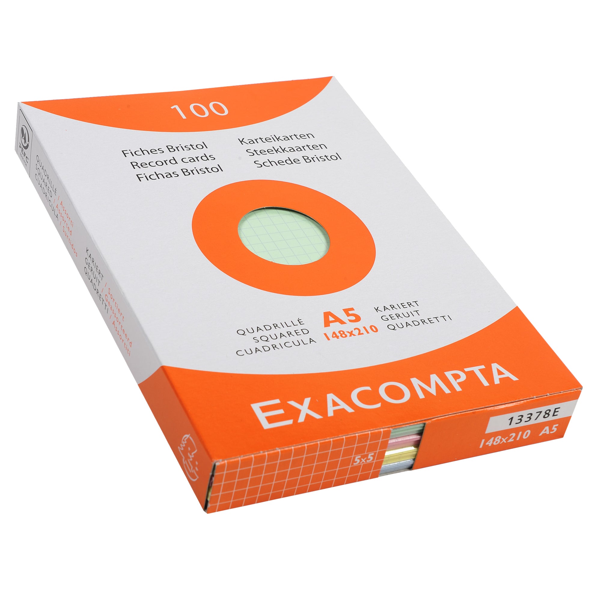 Exacompta Karteikarte, DIN A5