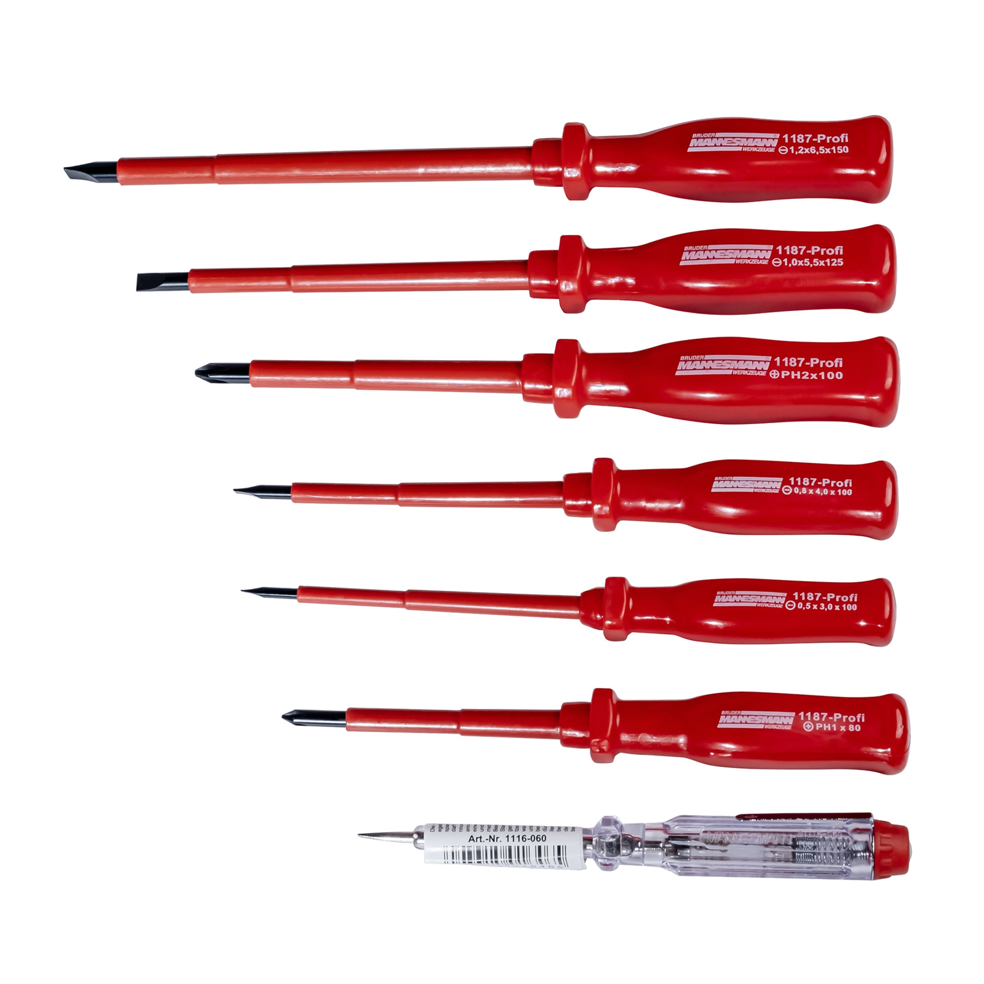 Brüder mannesmann E- Schraubendreher M Set 7tlg.