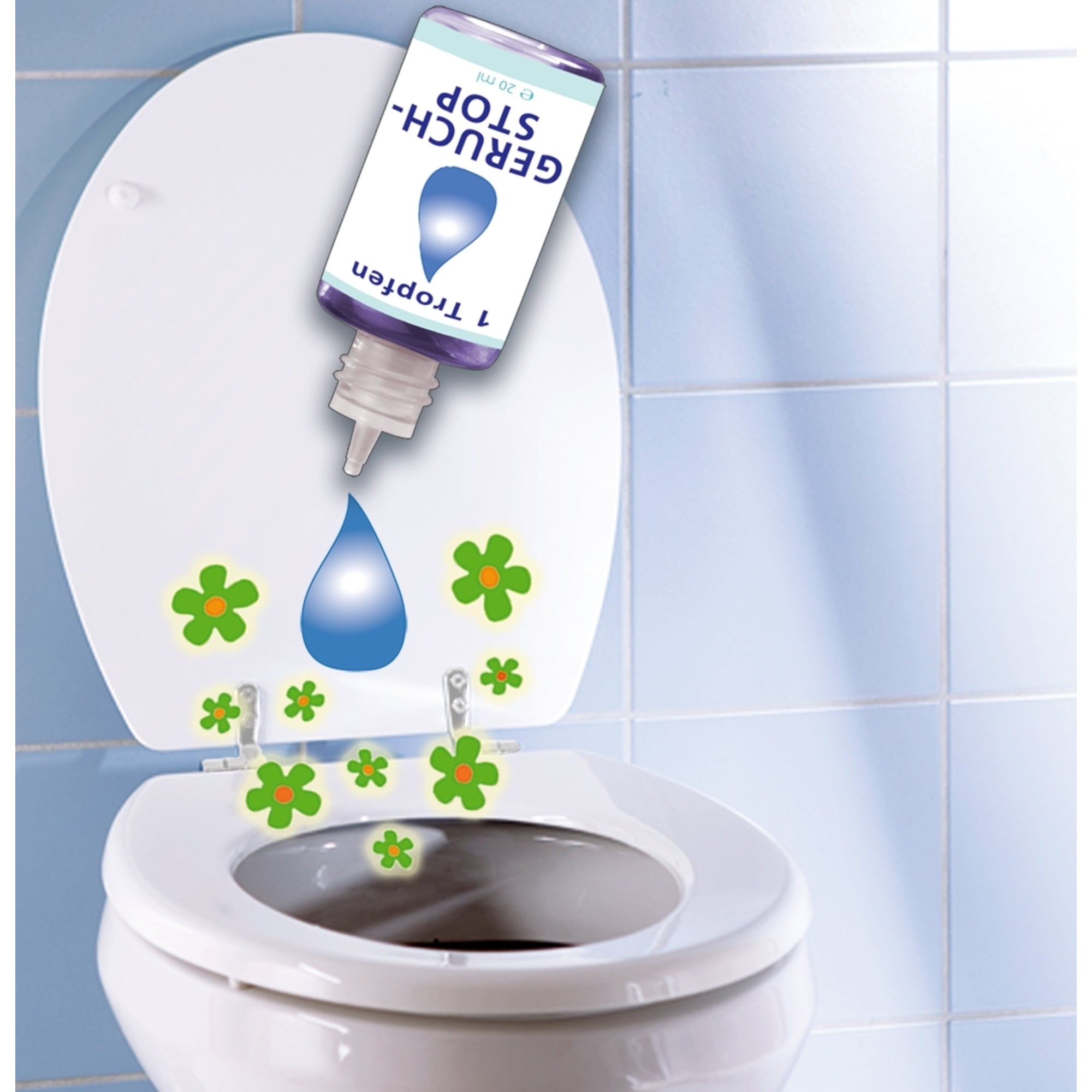 Maximex WC-Duftöl 1-Tropfen Geruch-STOP