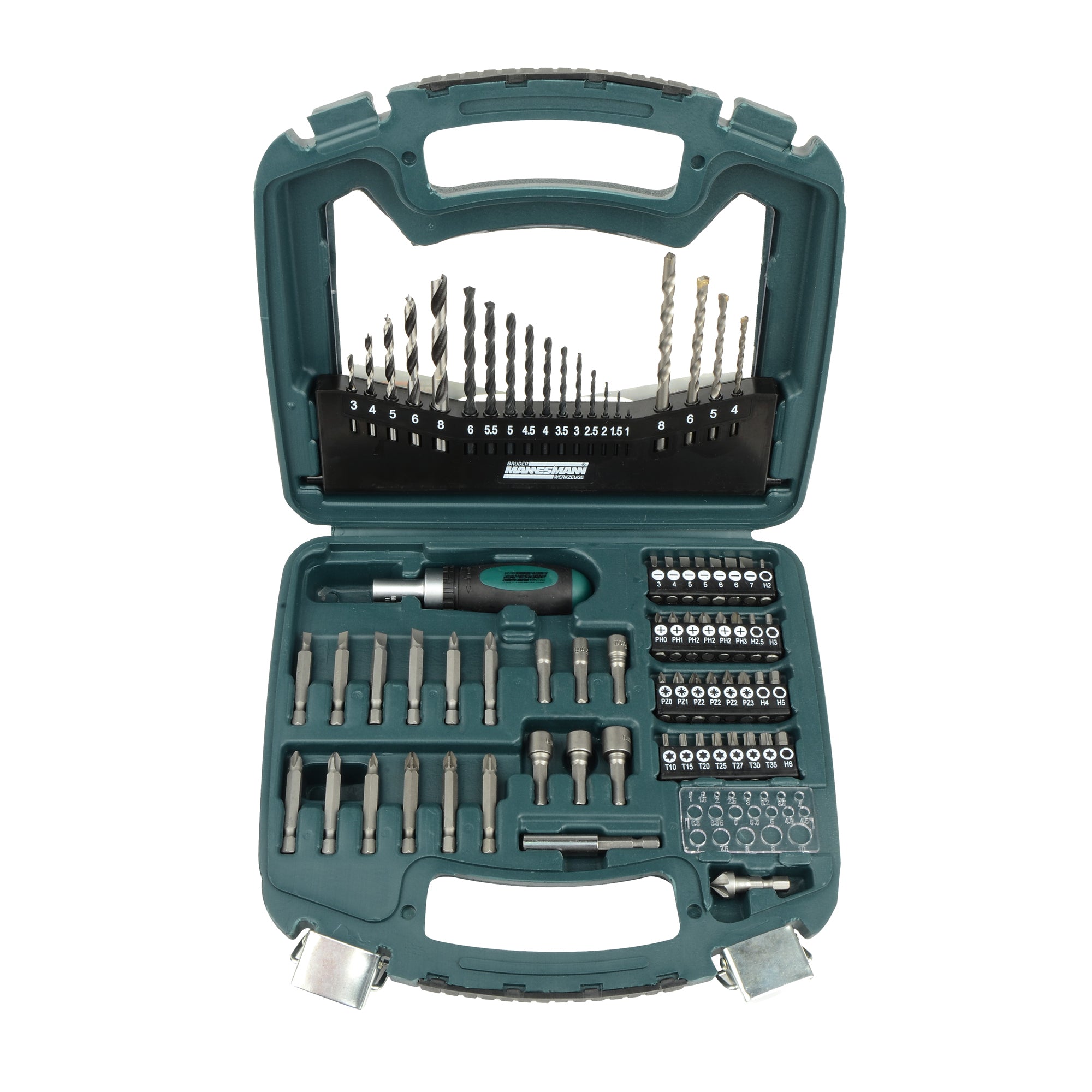 Brüder Bohrer- und Bitsatz