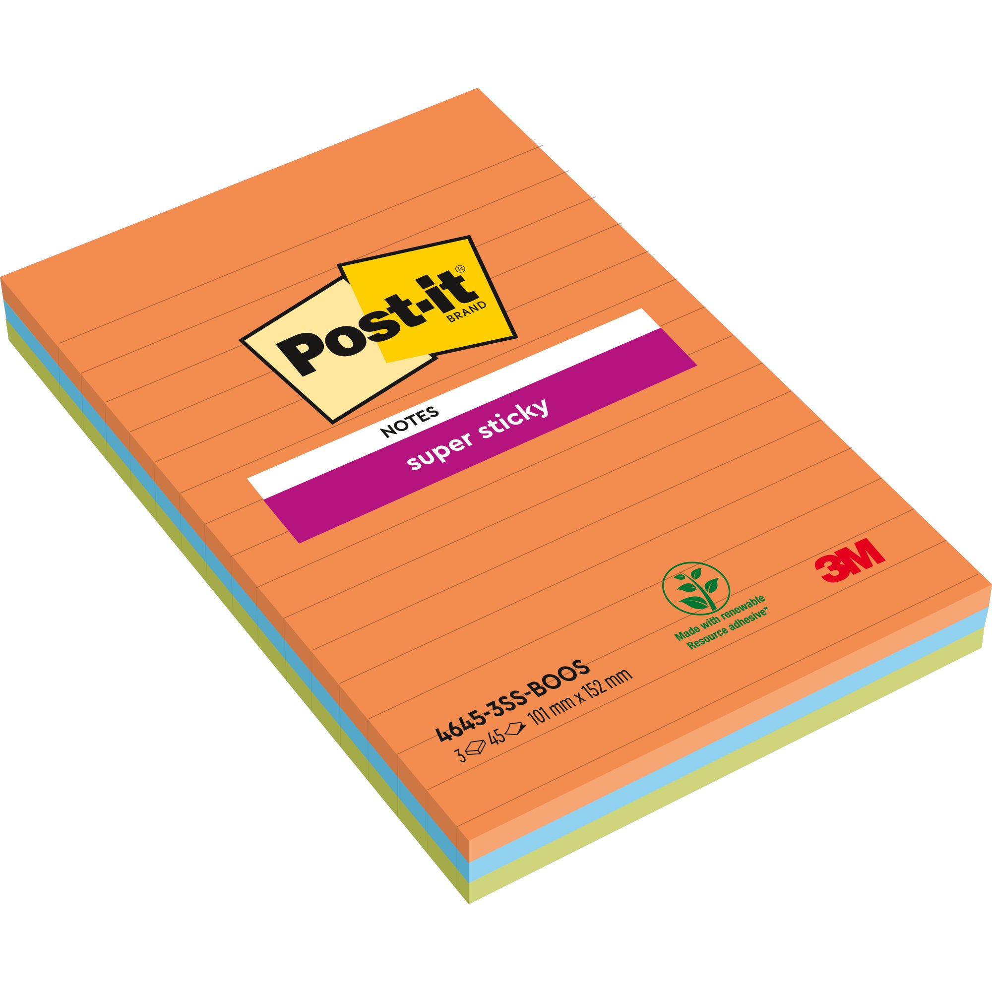 Post-it Haftnotiz Super Sticky Notes