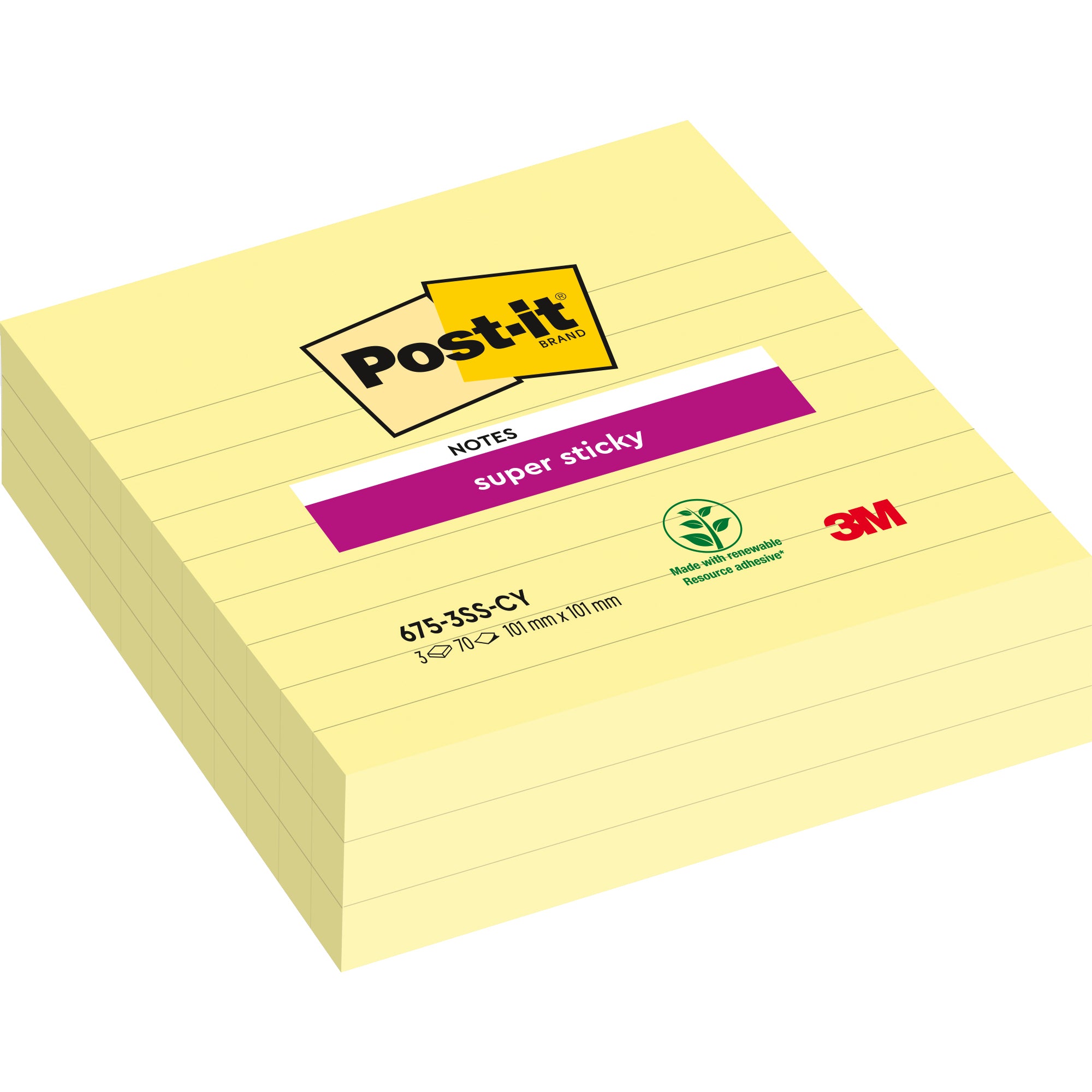 Post-it Haftnotiz Super Sticky Notes