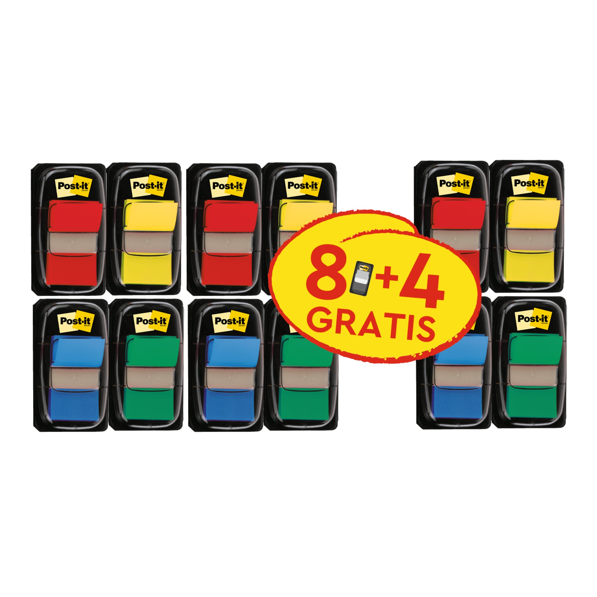 Post-it Haftstreifen Index Standard Promotion