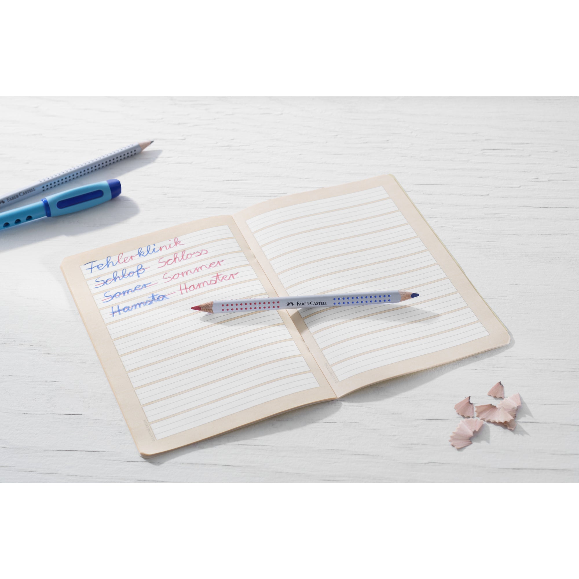 Faber-Castell Silbentrennstift Jumbo Grip bicolor