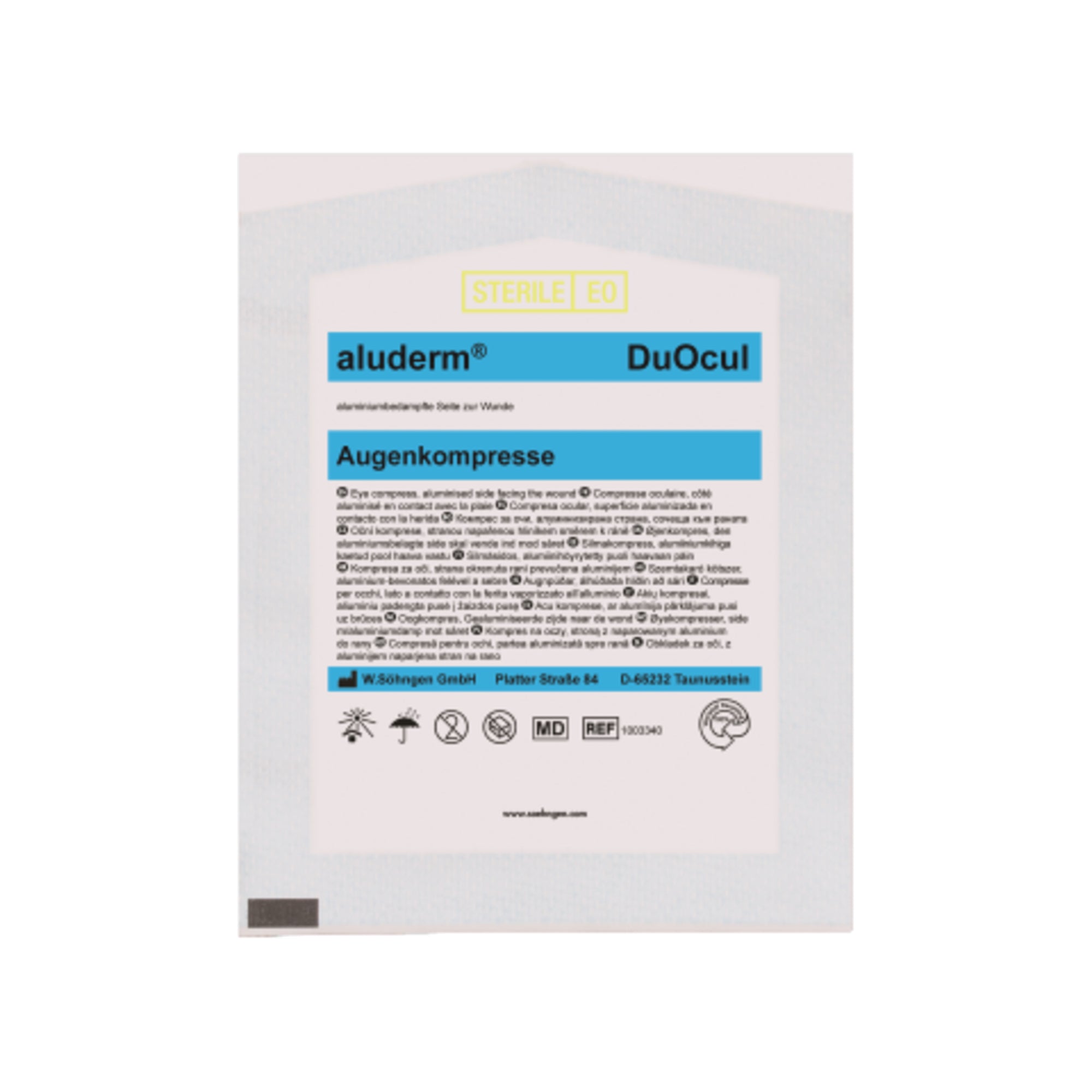 aluderm Augenkompresse DuOcul
