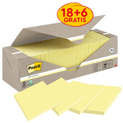 Post-it Haftnotiz Recycling 76x76mm ge 24St