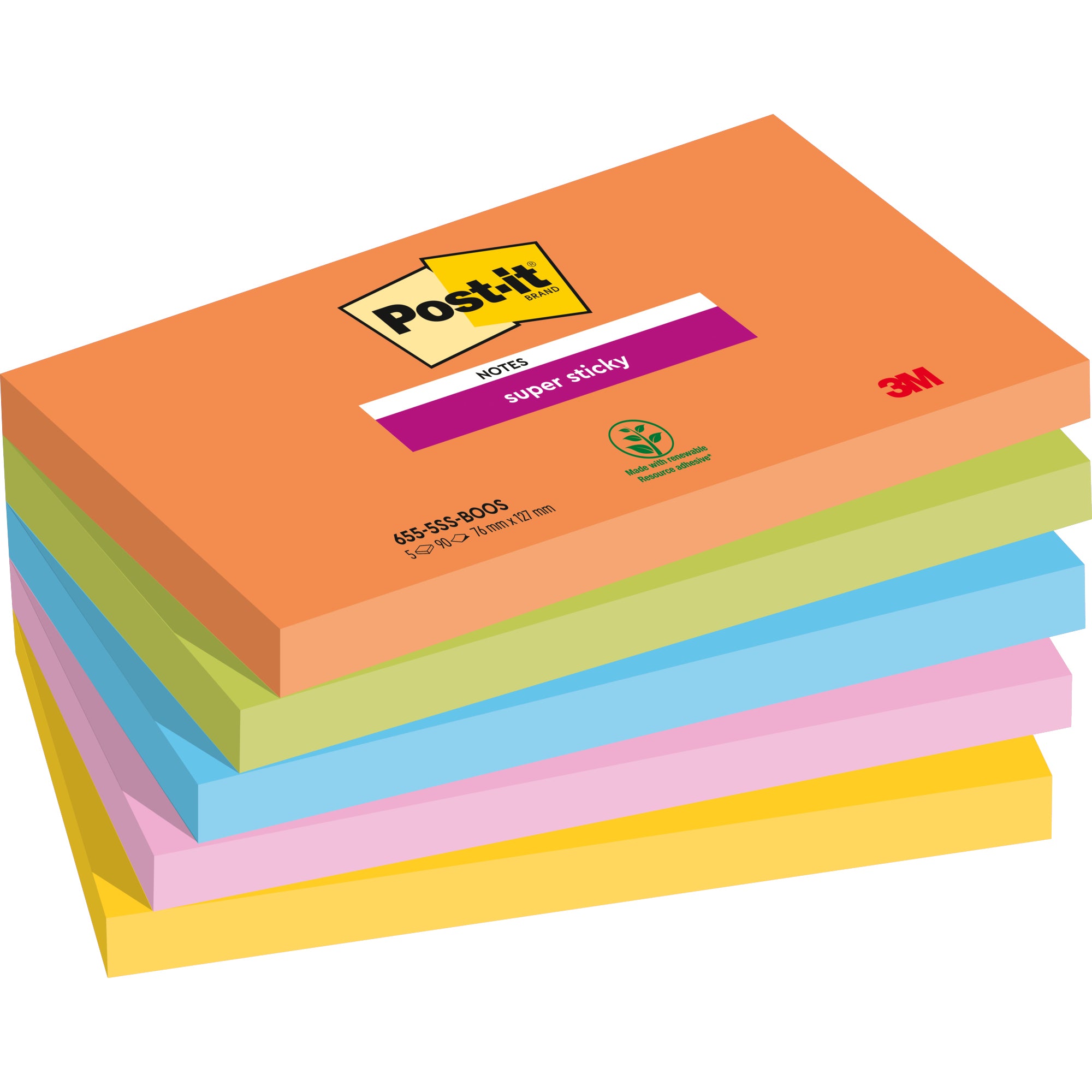 Post-it Haftnotiz Super Sticky Notes Boost Collection