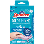 Spontex Einweghandschuhe Colormix