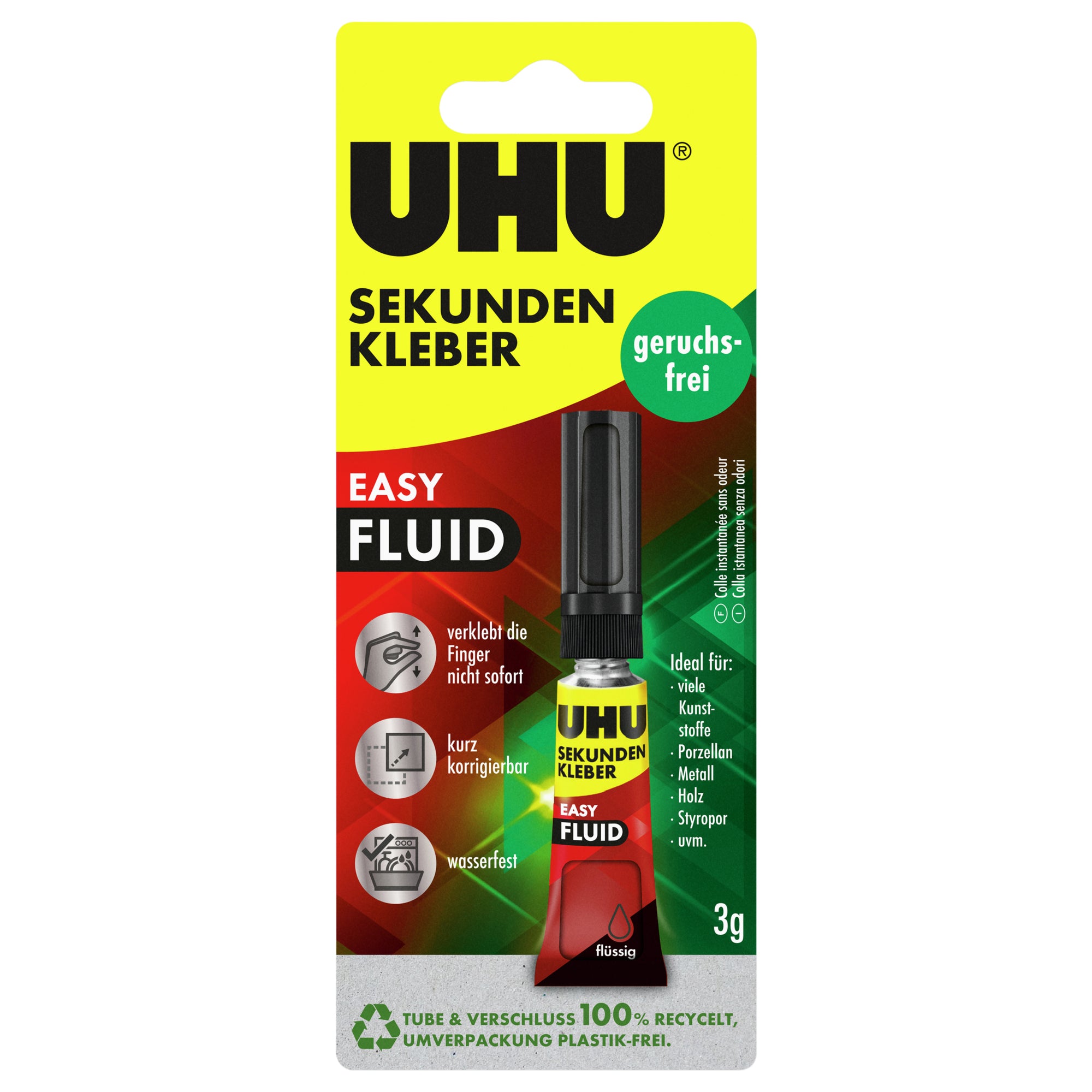 Uhu Sekundenkleber EASY FLUID