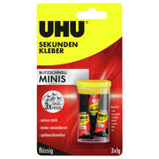 Uhu Sekundenkleber blitzschnell MINIS