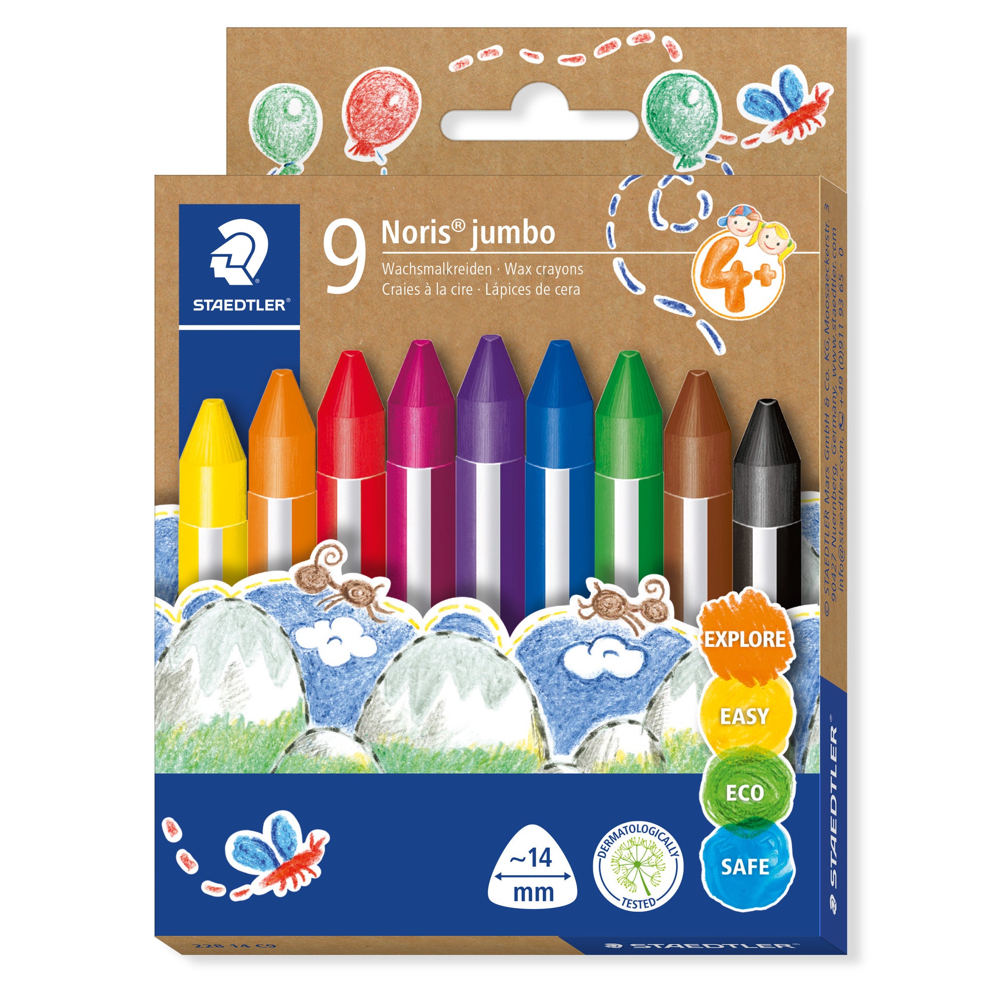 Staedtler Wachsmalstift Noris® jumbo 228