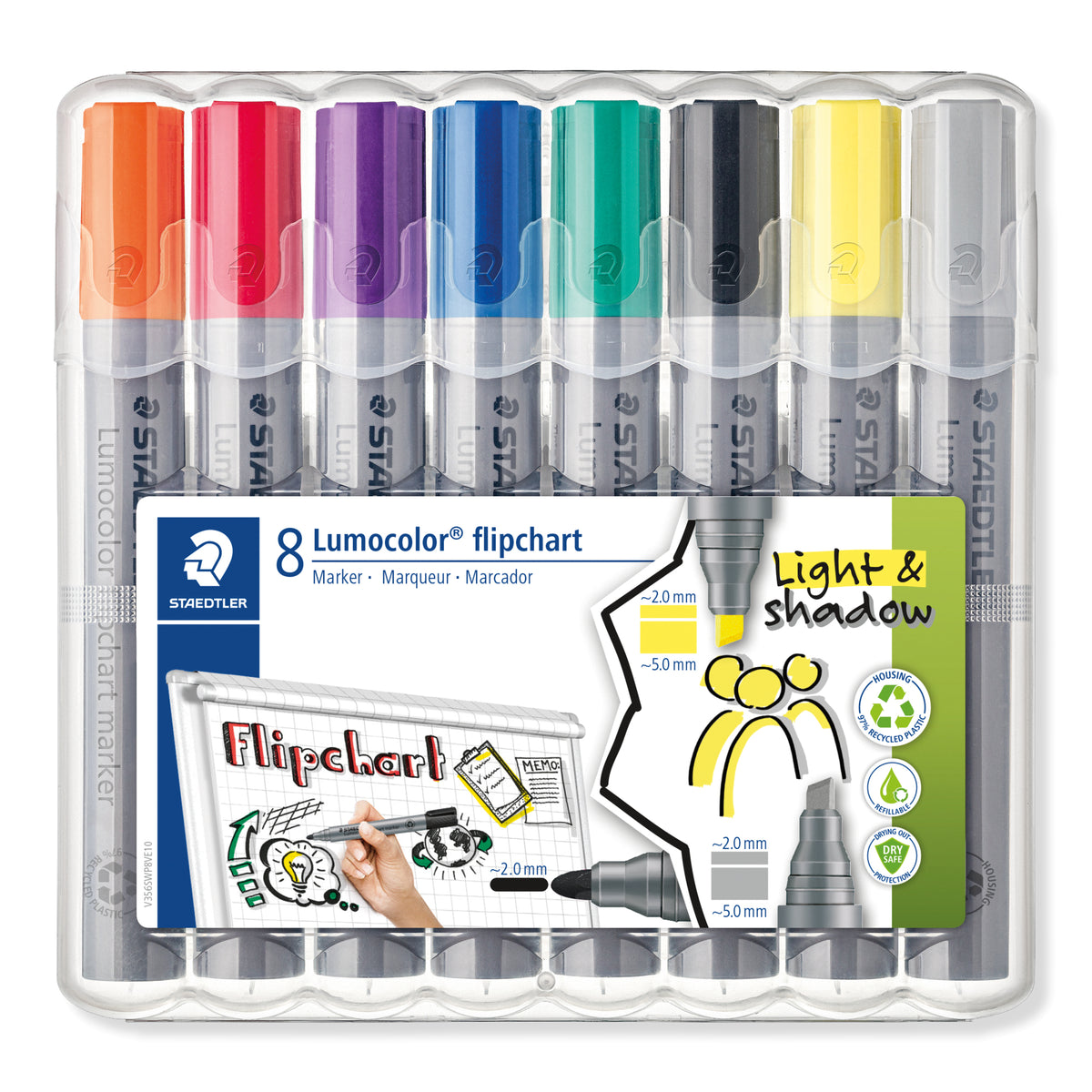 Staedtler Flipchartmarker Lumocolor® 356