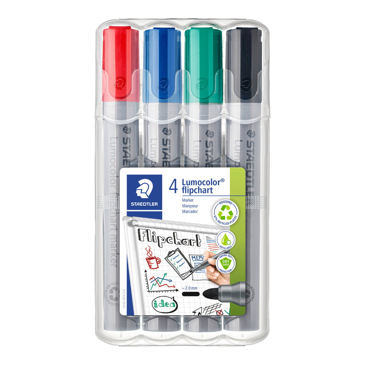 Staedtler Flipchartmarker Lumocolor® 356