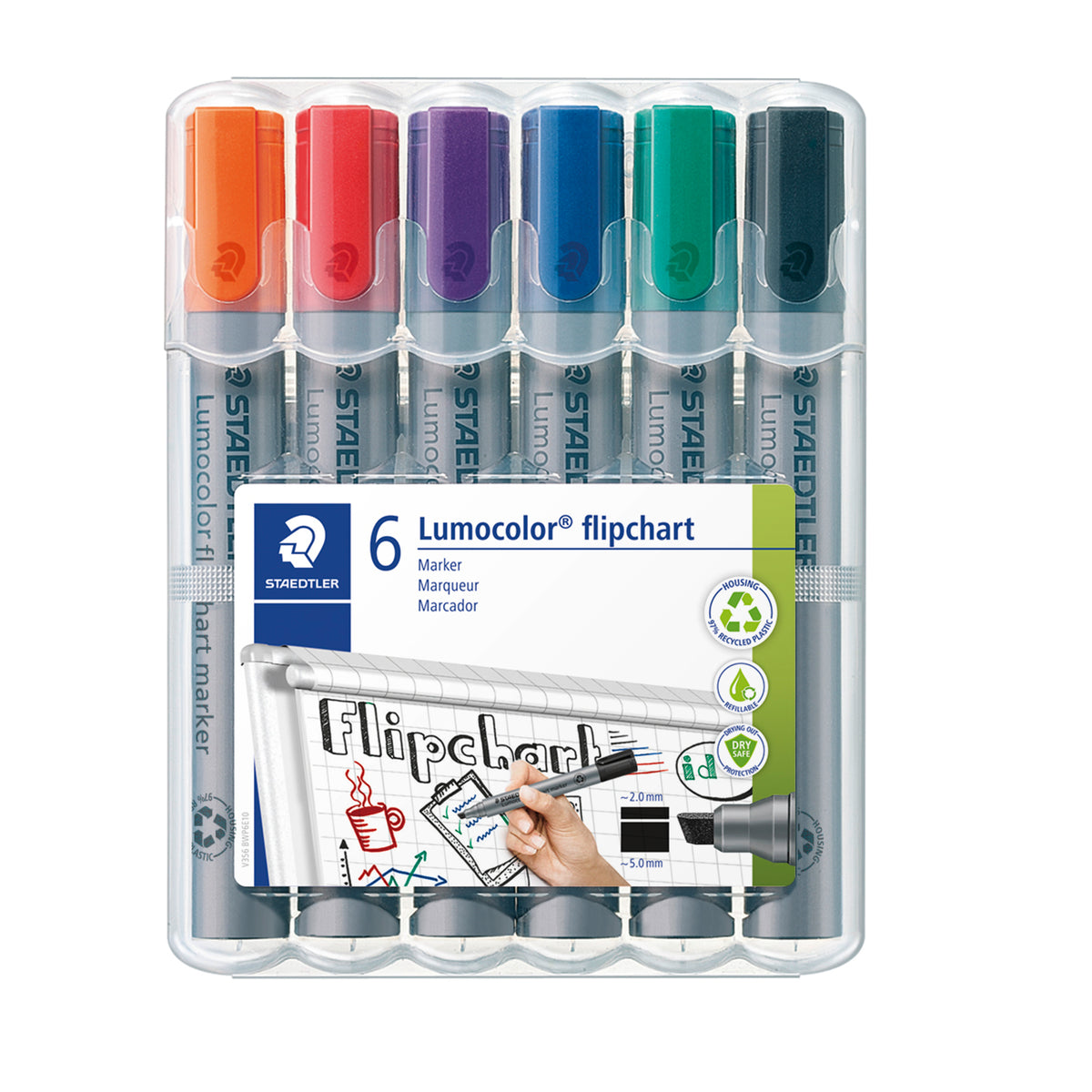 Staedtler Flipchartmarker Lumocolor® 356