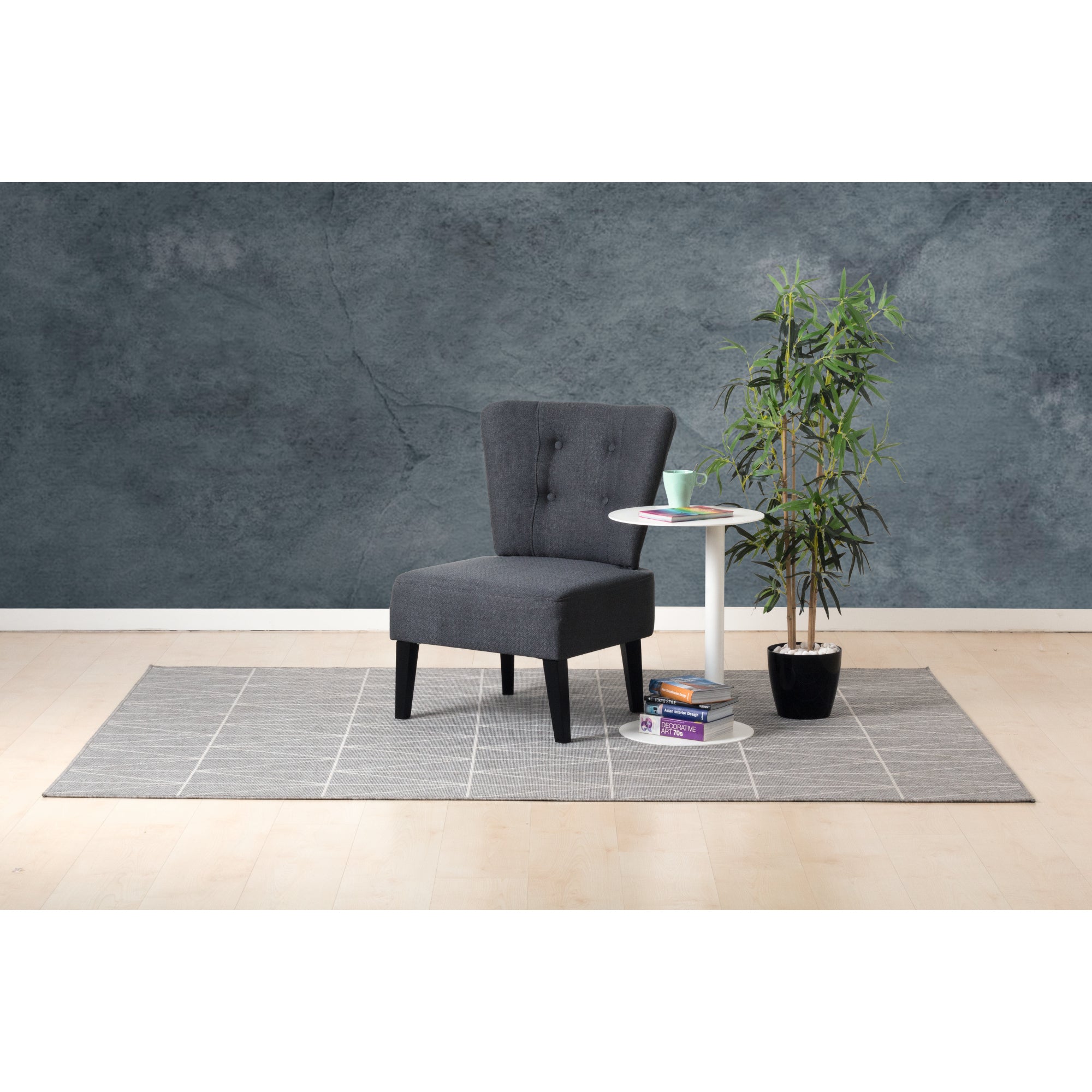 Paperflow Beistelltisch easyDesk rund 40cm ws