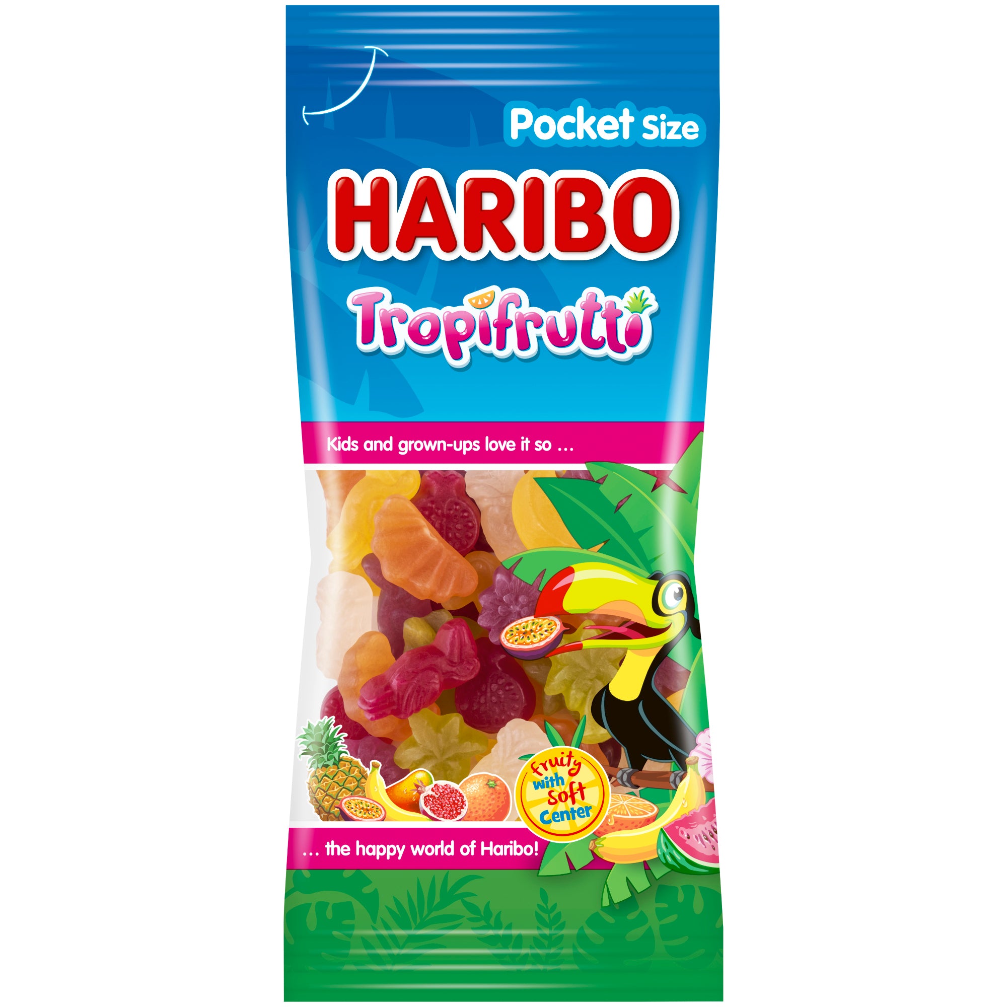 Haribo Fruchtgummi Tropifrutti