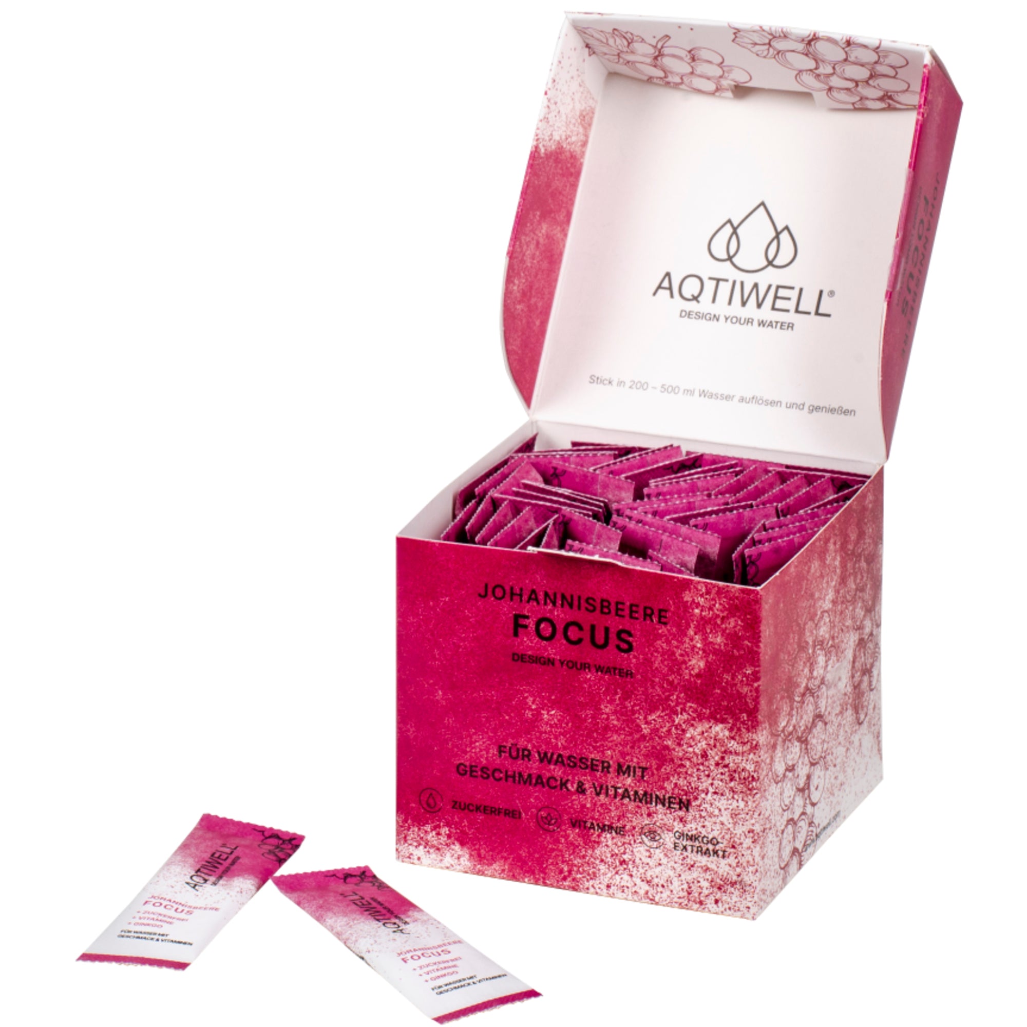 Aqtiwell Getränkepulver FOCUS