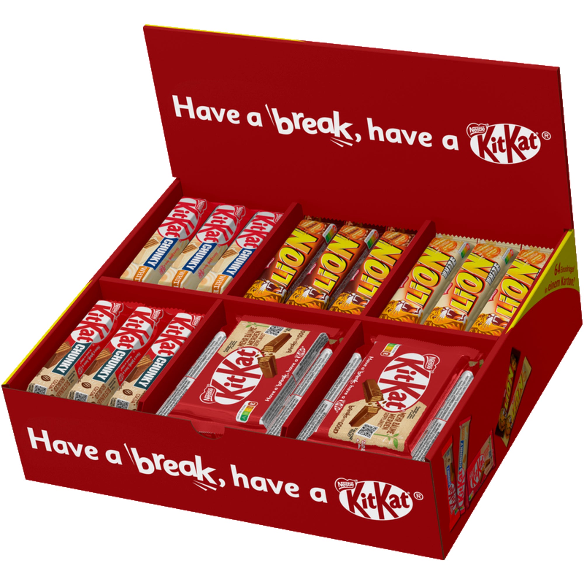 KitKat Schokoriegel Topseller Box