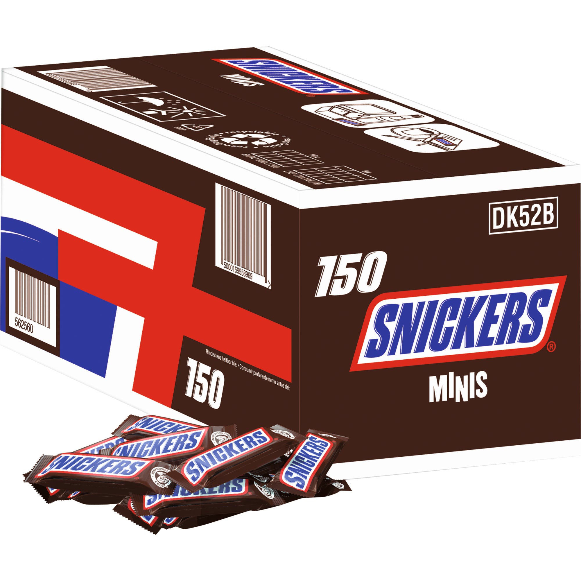 Snickers Riegel Minis 18g 150St