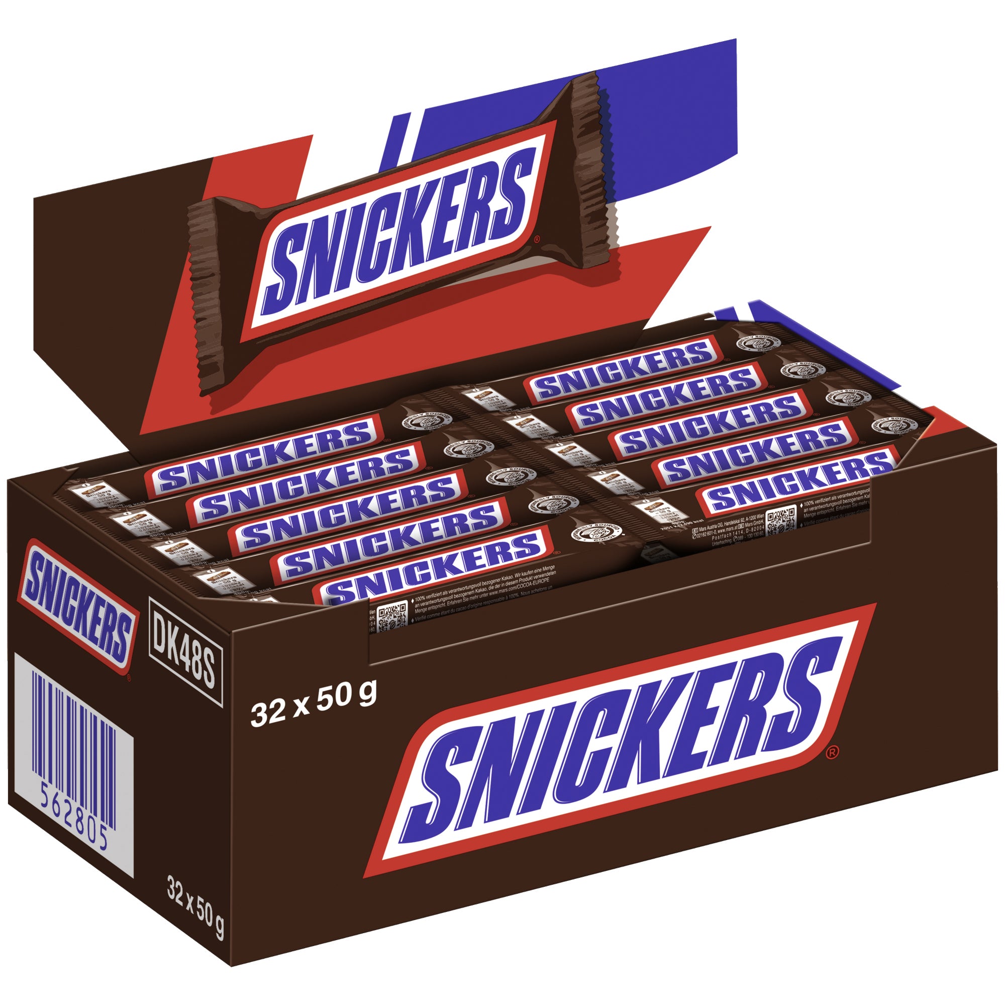 Snickers Schokoriegel Single