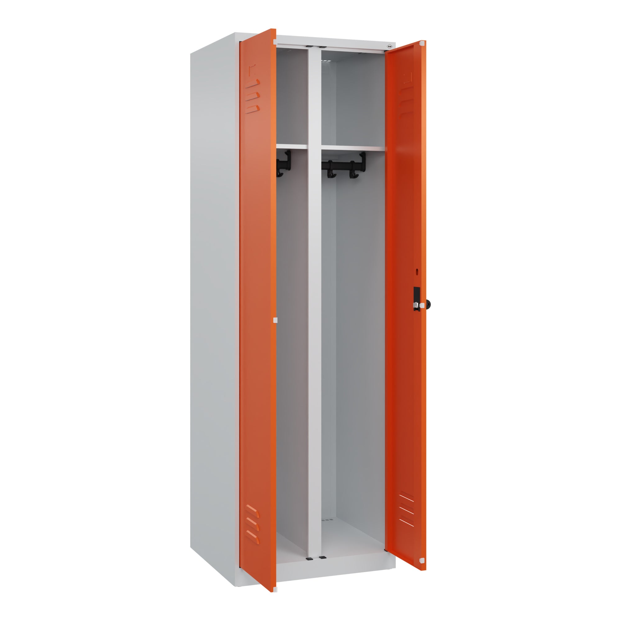 C+P Spind Classic PLUS 2Abt. 1850x600x500mm s.gr/l.gr