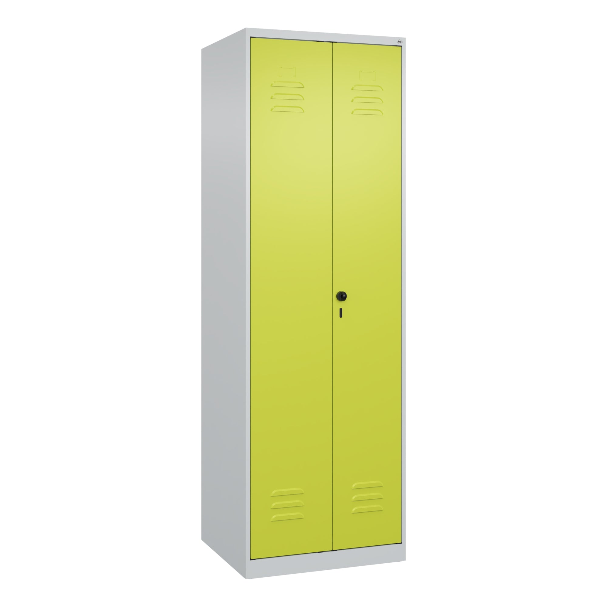 C+P SW-WS-Spind Classic PLUS 1850x600x500 2Abteile lgr/cgn