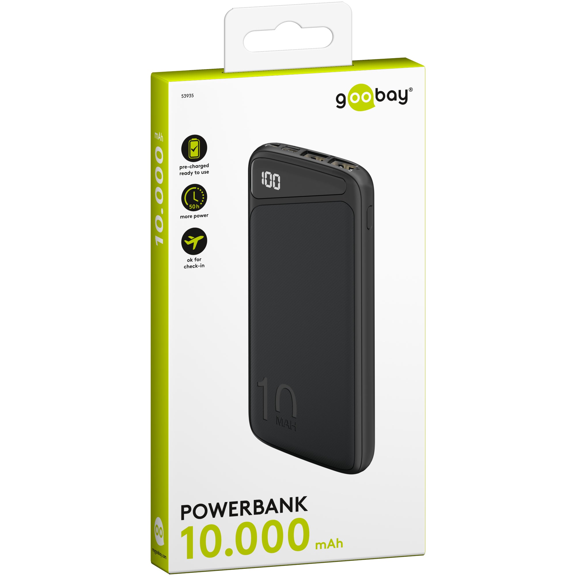 Goobay Powerbank Slimline