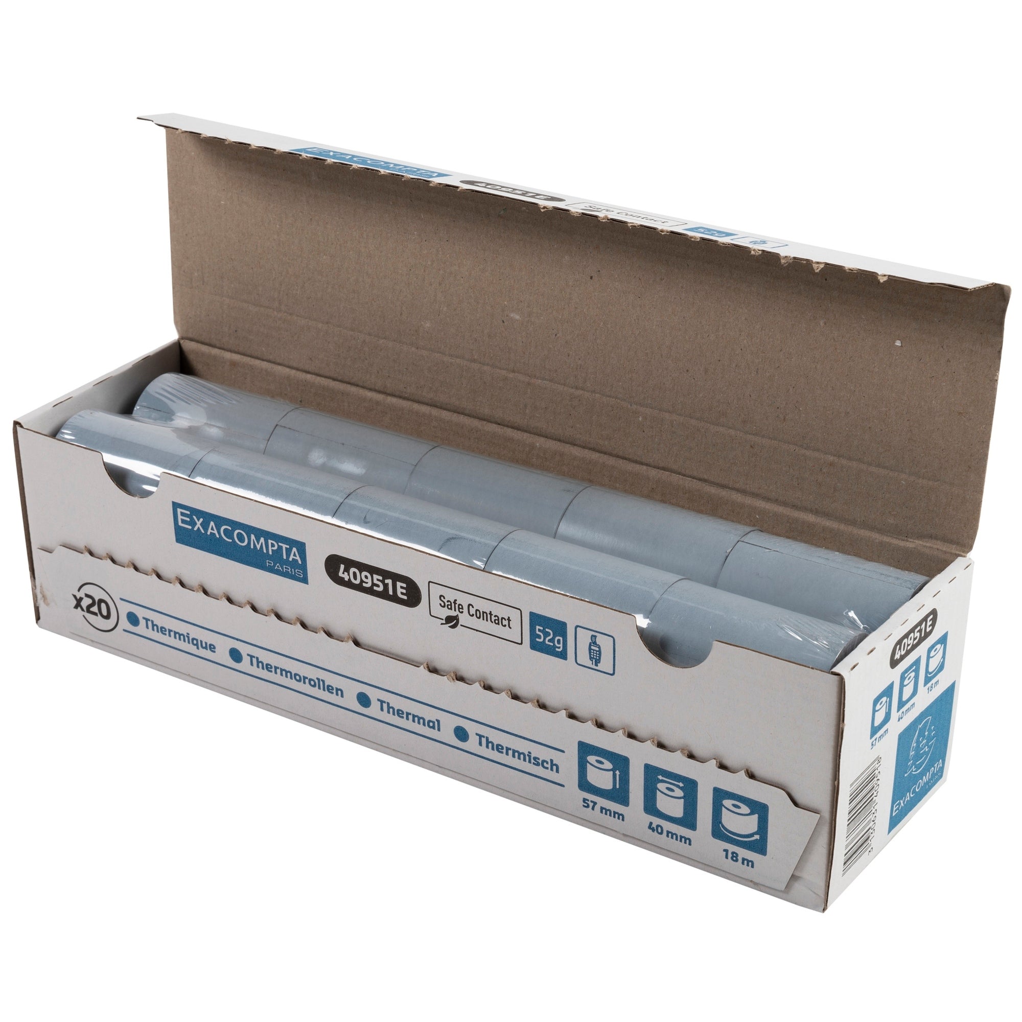 Exacompta Thermokassenrolle Safe Contact