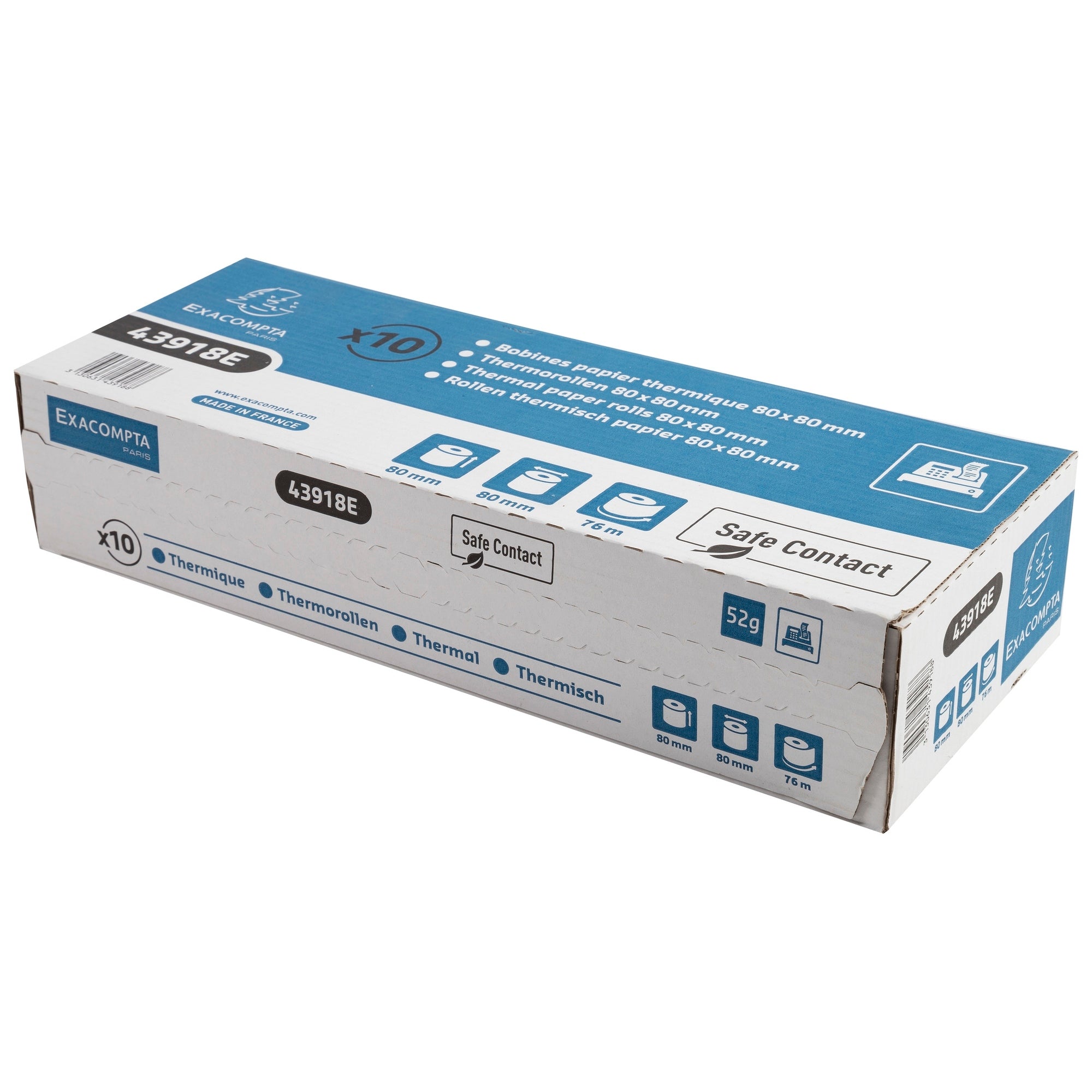 Exacompta Thermokassenrolle Safe Contact