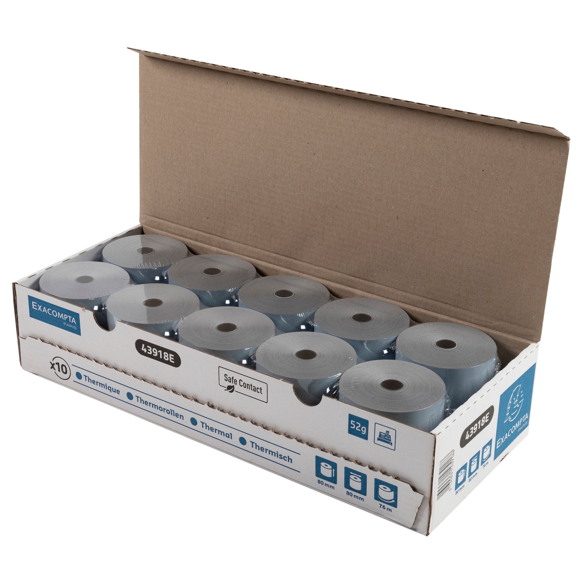 Exacompta Thermokassenrolle Safe Contact