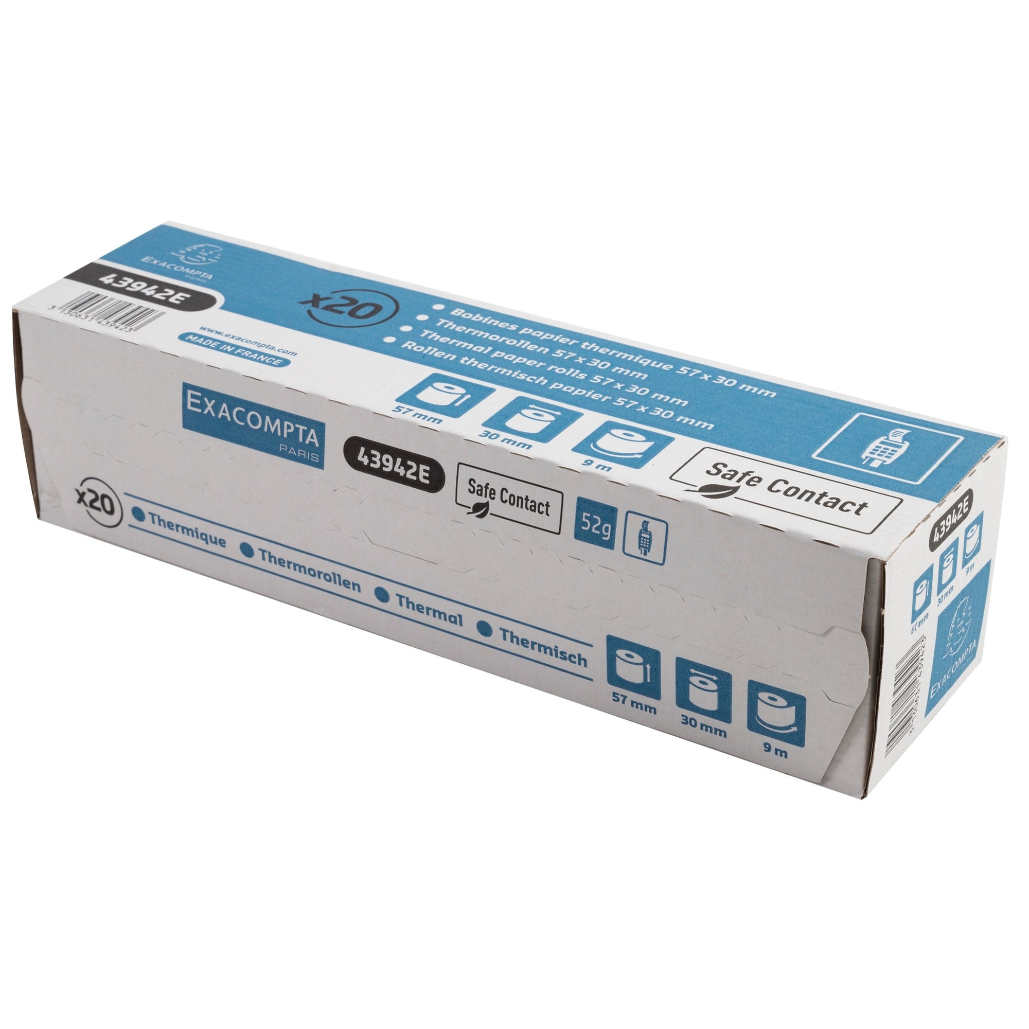 Exacompta Thermokassenrolle Safe Contact