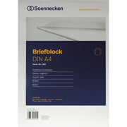 Soennecken Briefblock, DIN A4