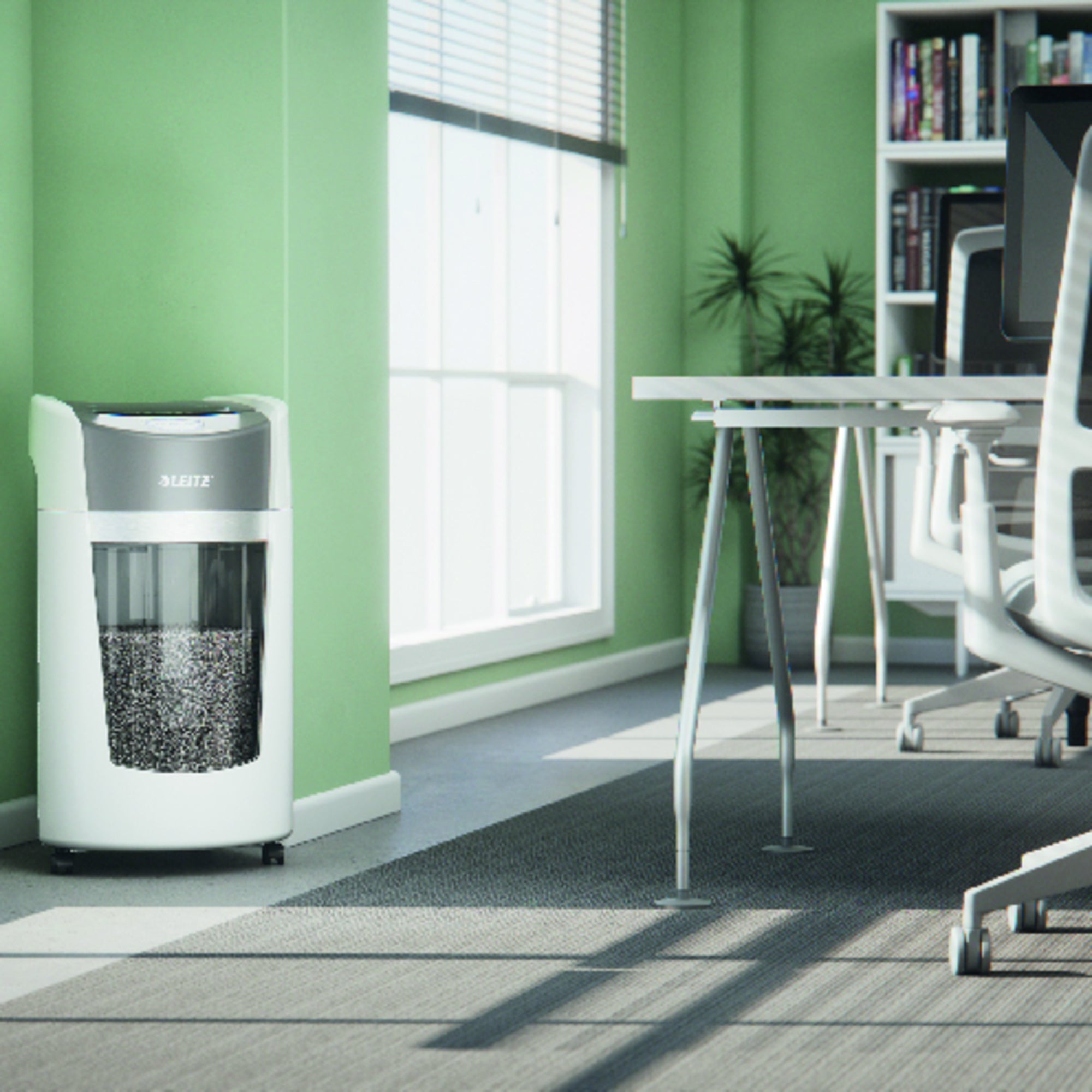 Leitz Aktenvernichter IQ OptiMax 550